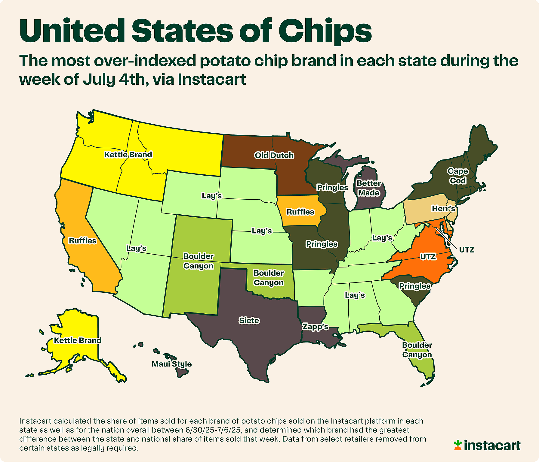 Which Chip Brand Punches Above Its Weight? New Jersey picks Herr's