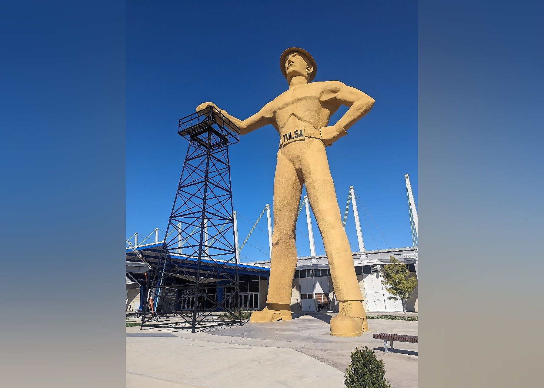 #19. The Golden Driller