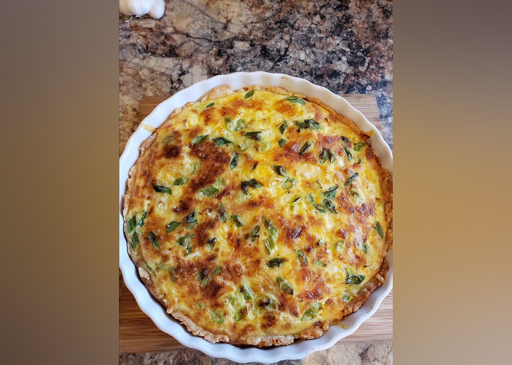 Cheesy Quiche Crust