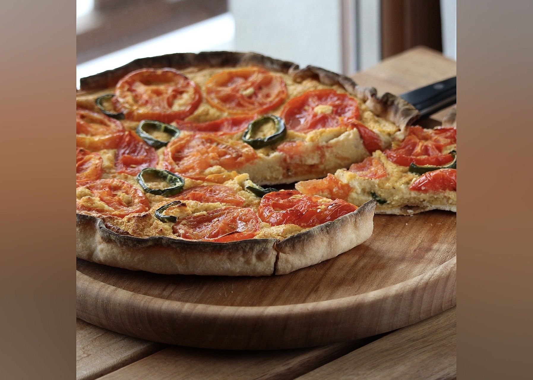 Plant-Based Tomato Tart