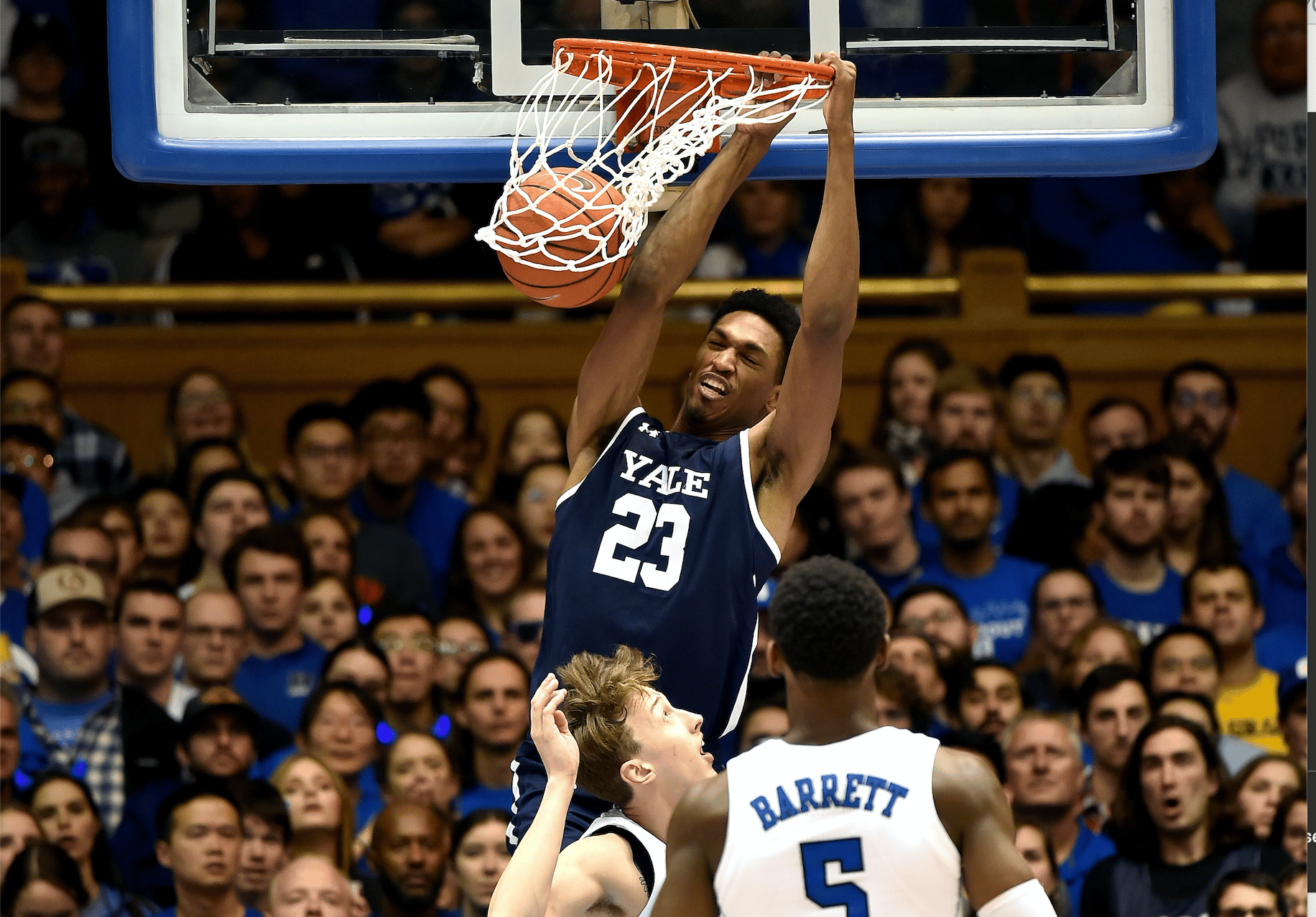 LSU (3) vs. Yale (14)