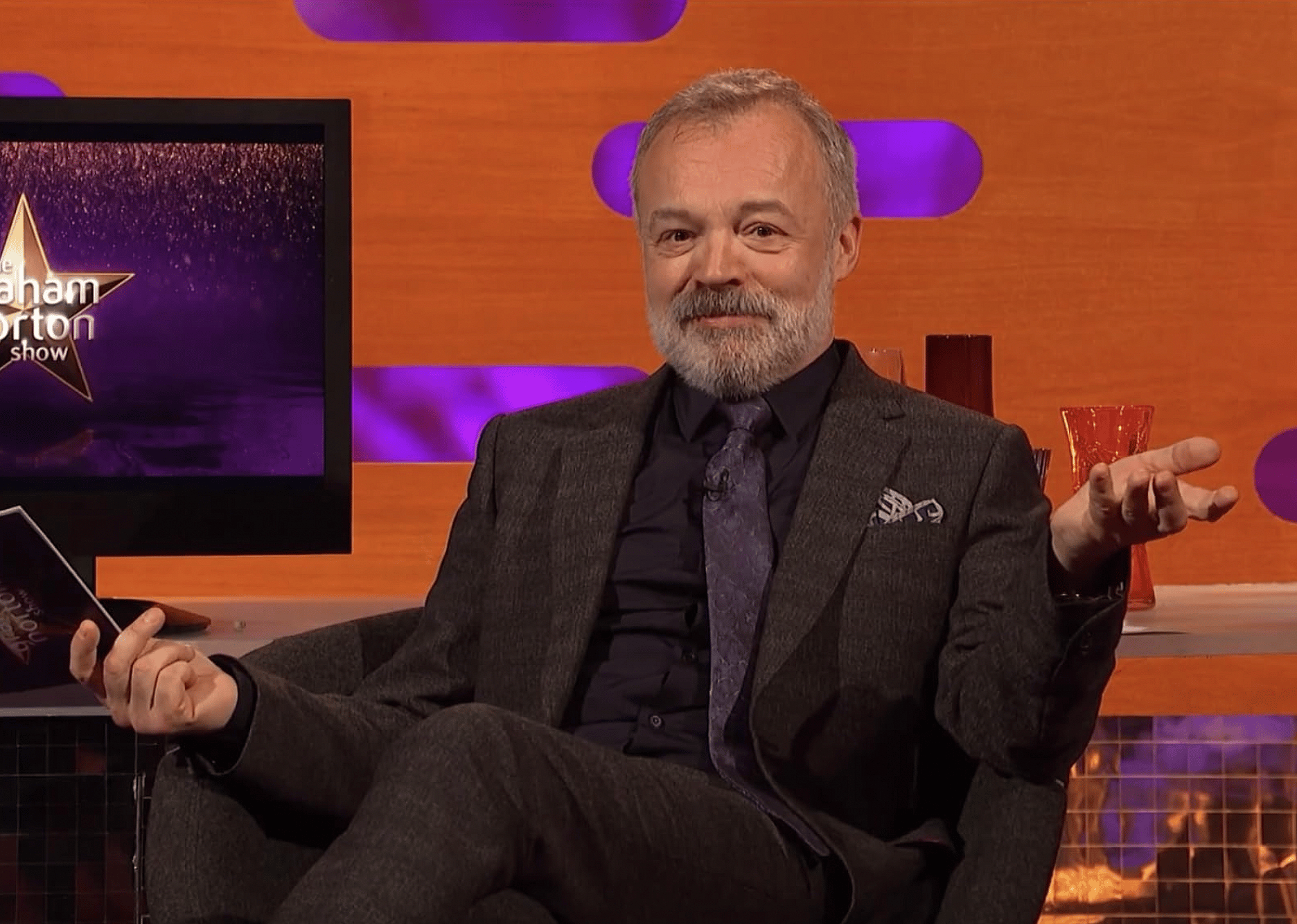 Graham Norton in "The Graham Norton Show".