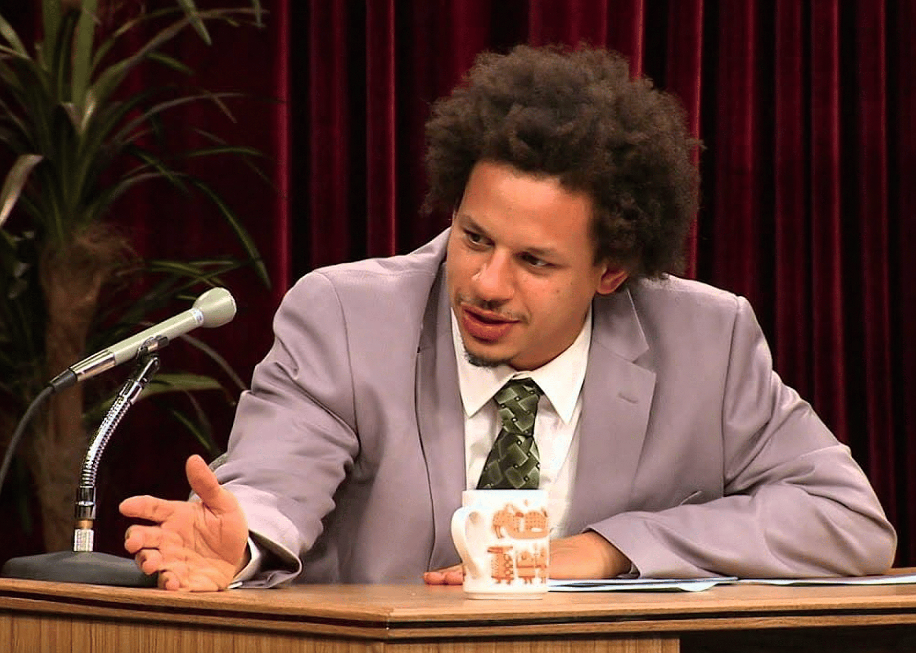 Eric André in "The Eric Andre Show".