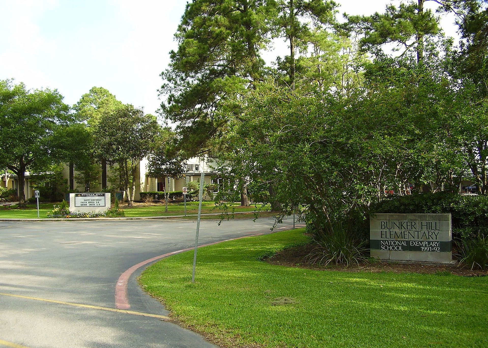 Bunker Hill Elementary School.