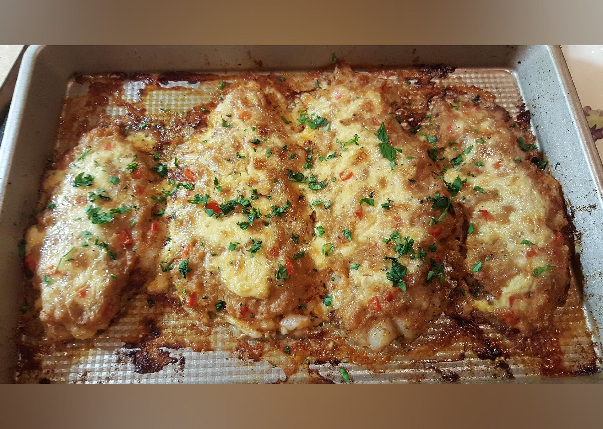 Crab Stuffed Flounder