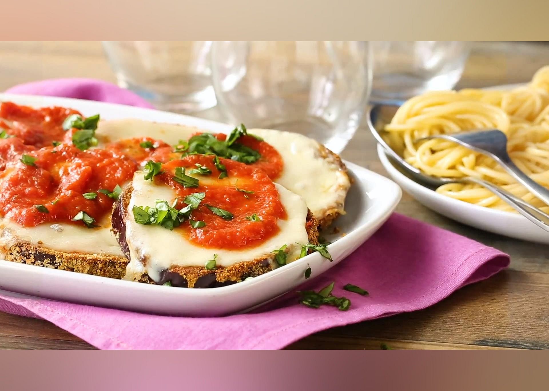 Air Fryer Eggplant Parmesan