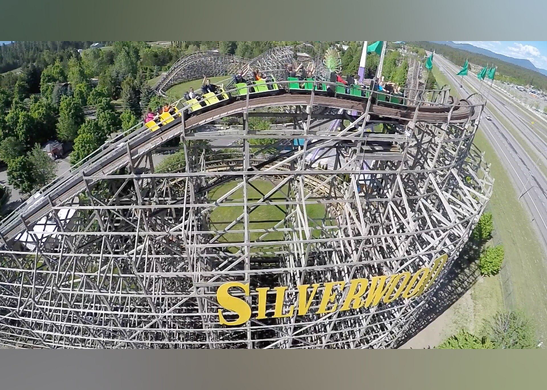 #5. Silverwood Theme Park
