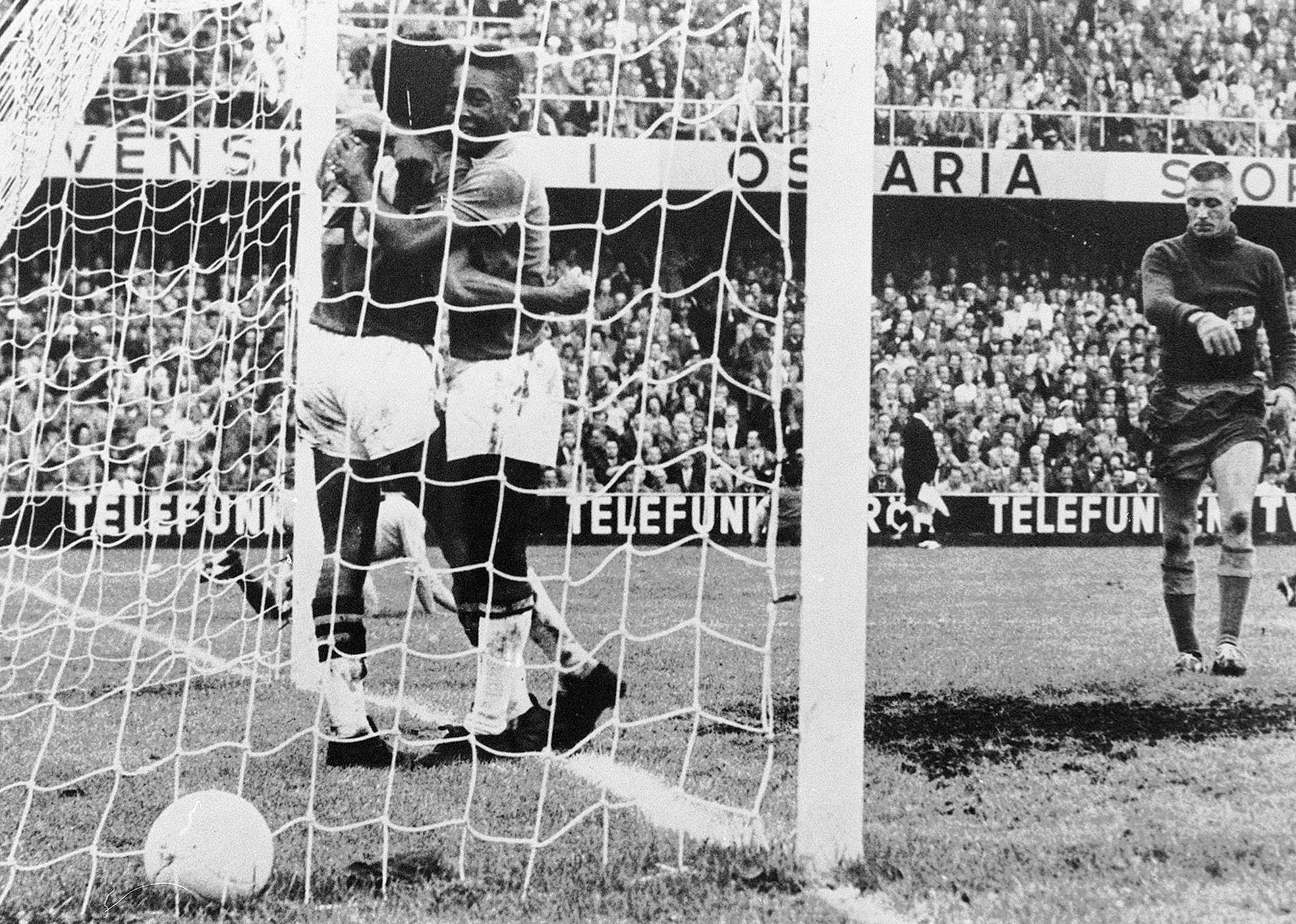 1958: Pele, Brazil soccer win first World Cup title