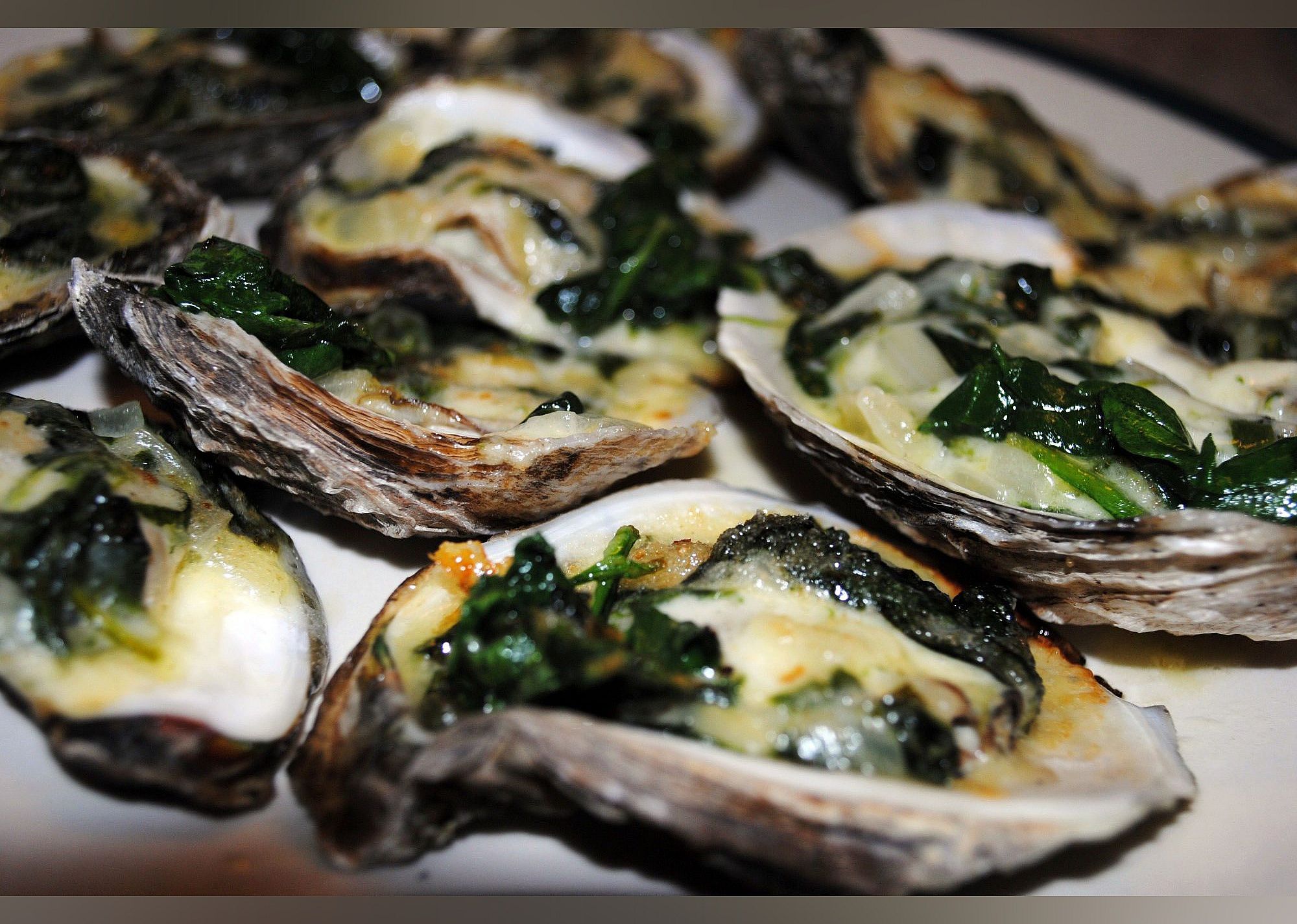 Rockin' Oysters Rockefeller