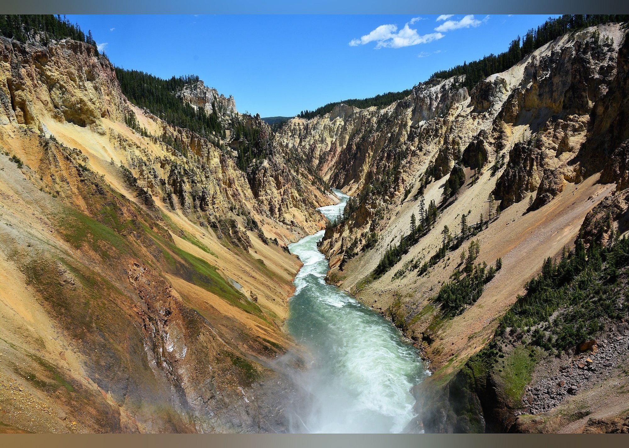 #26. Lower Yellowstone River Falls