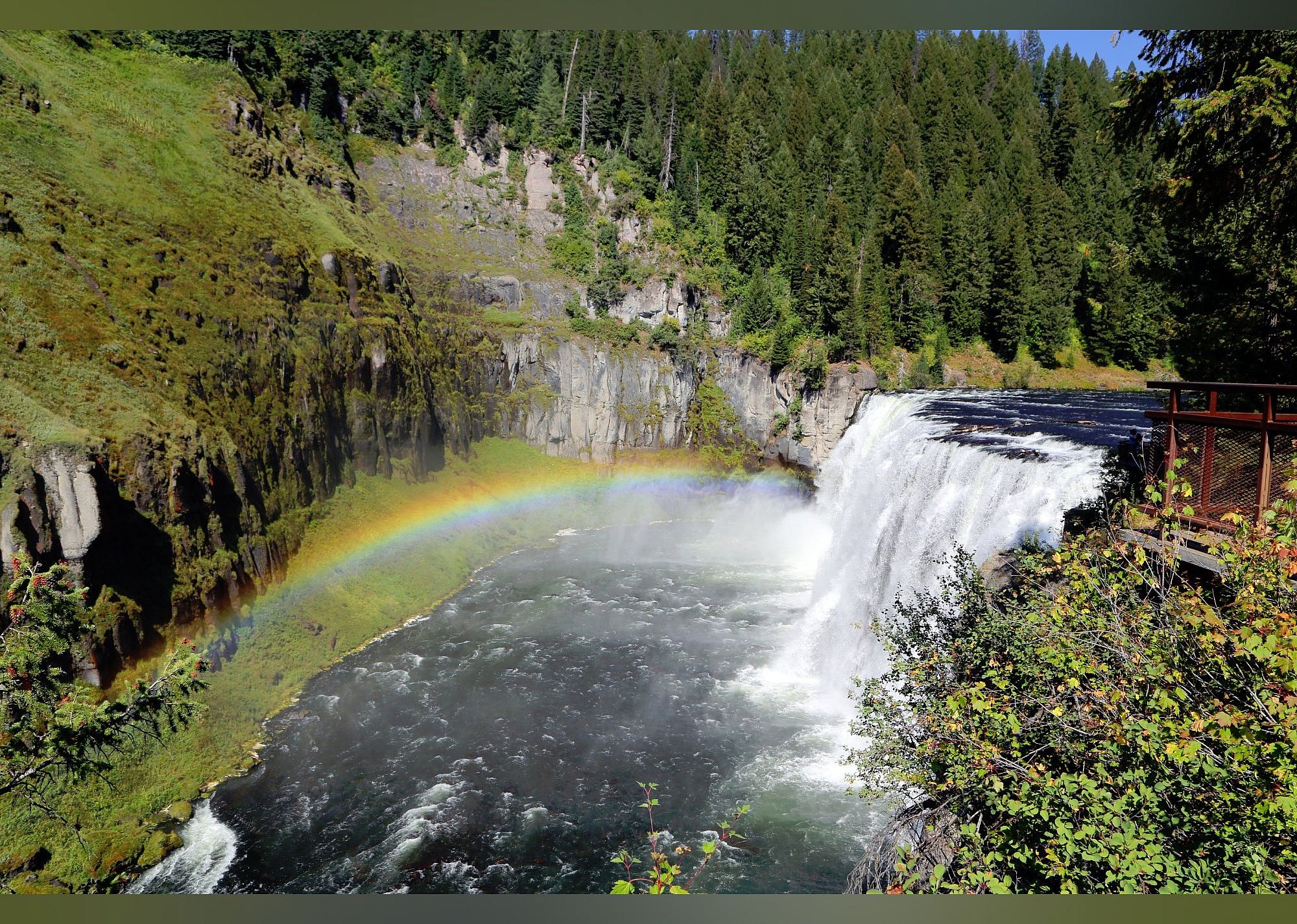 #9. Mesa Falls