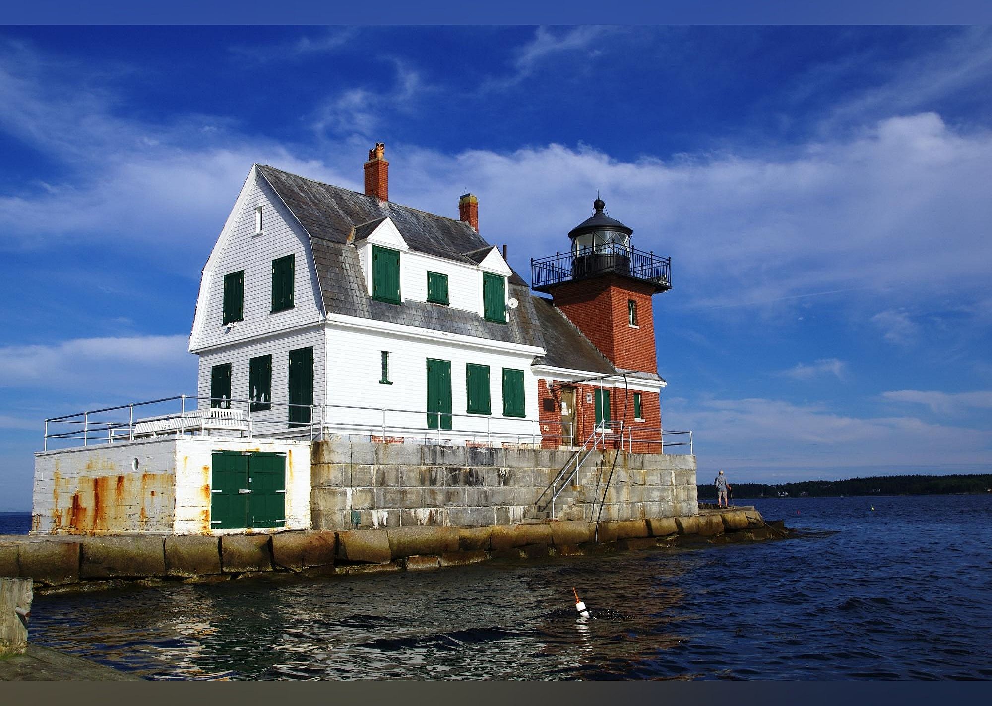 #19. Rockland Breakwater Light