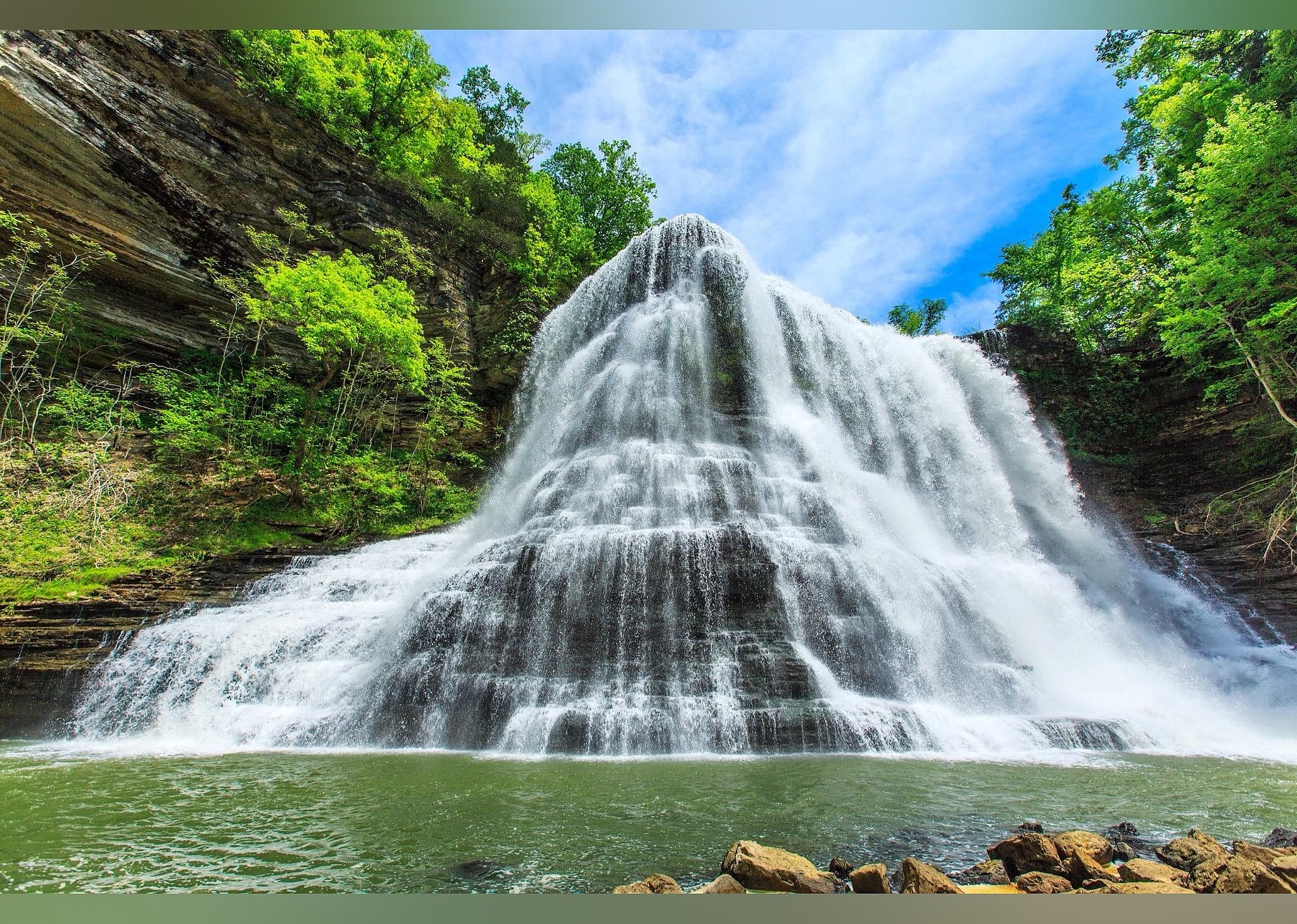 #18. Burgess Falls State Park