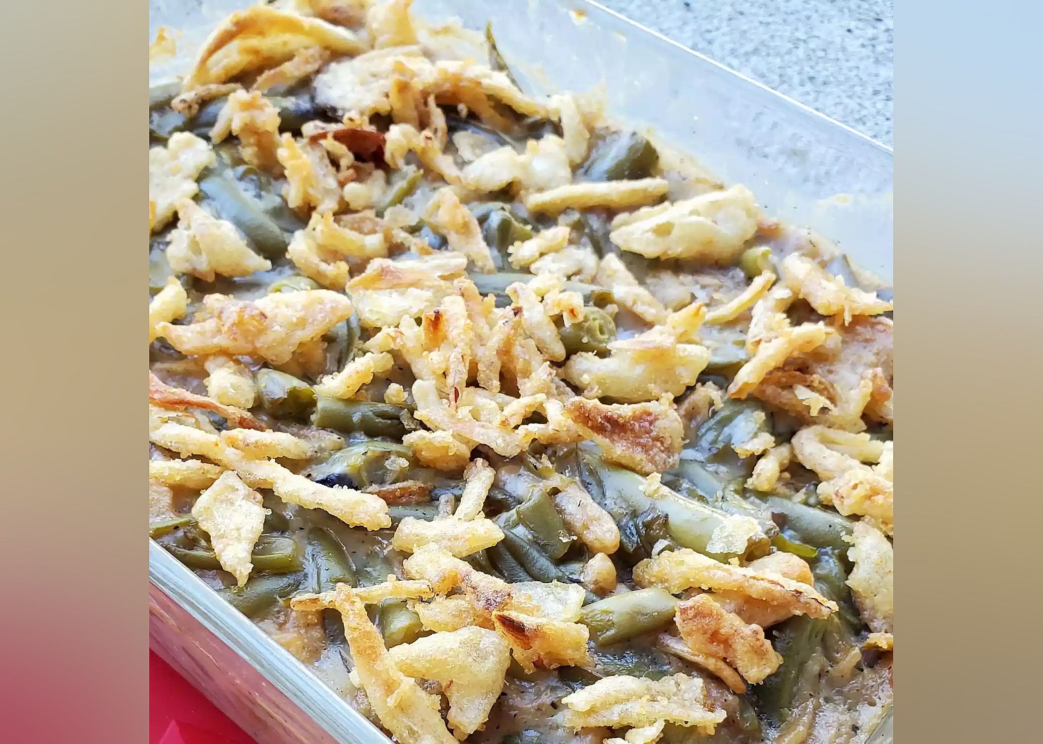 Campbell's green bean casserole
