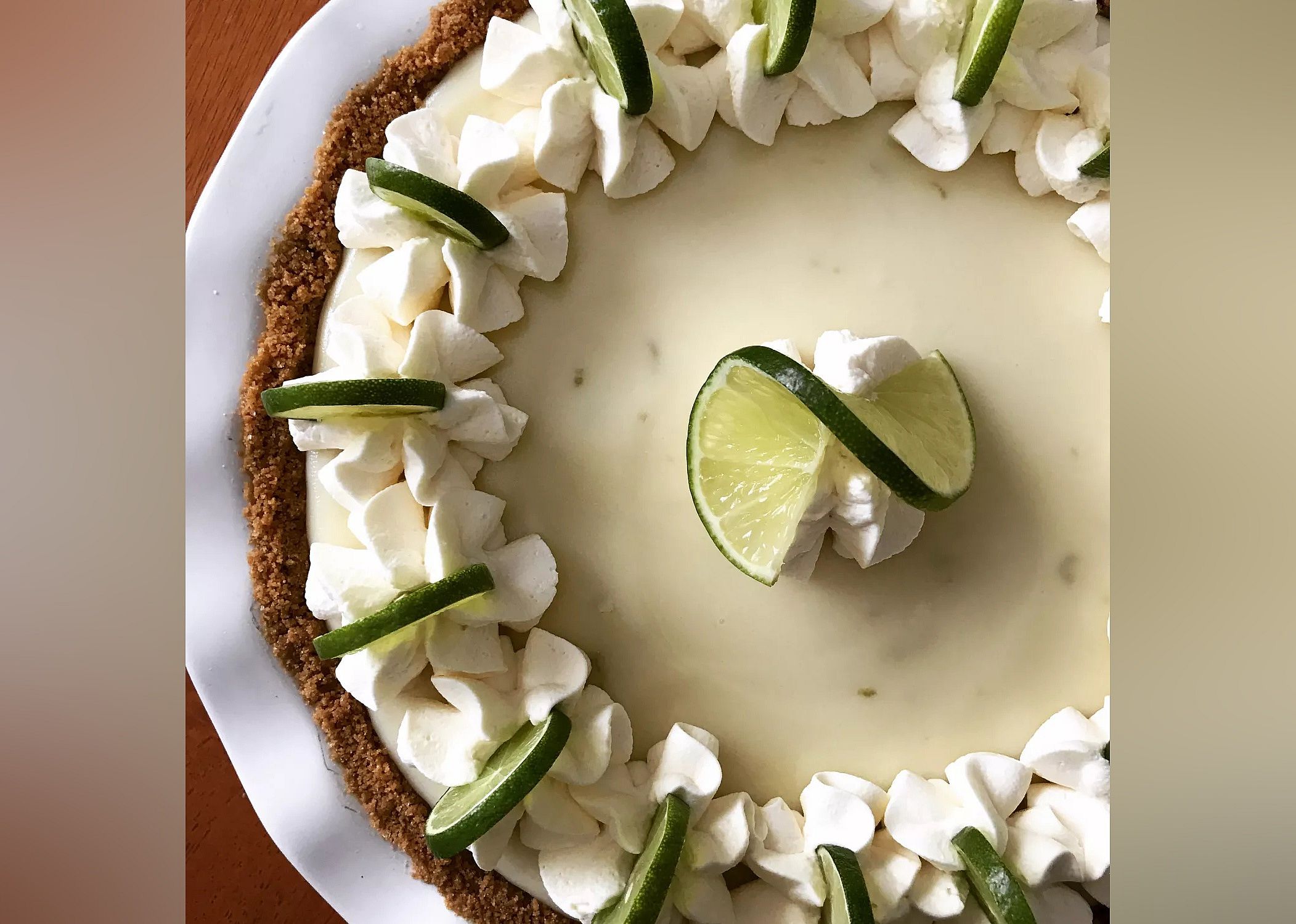 Key lime pie