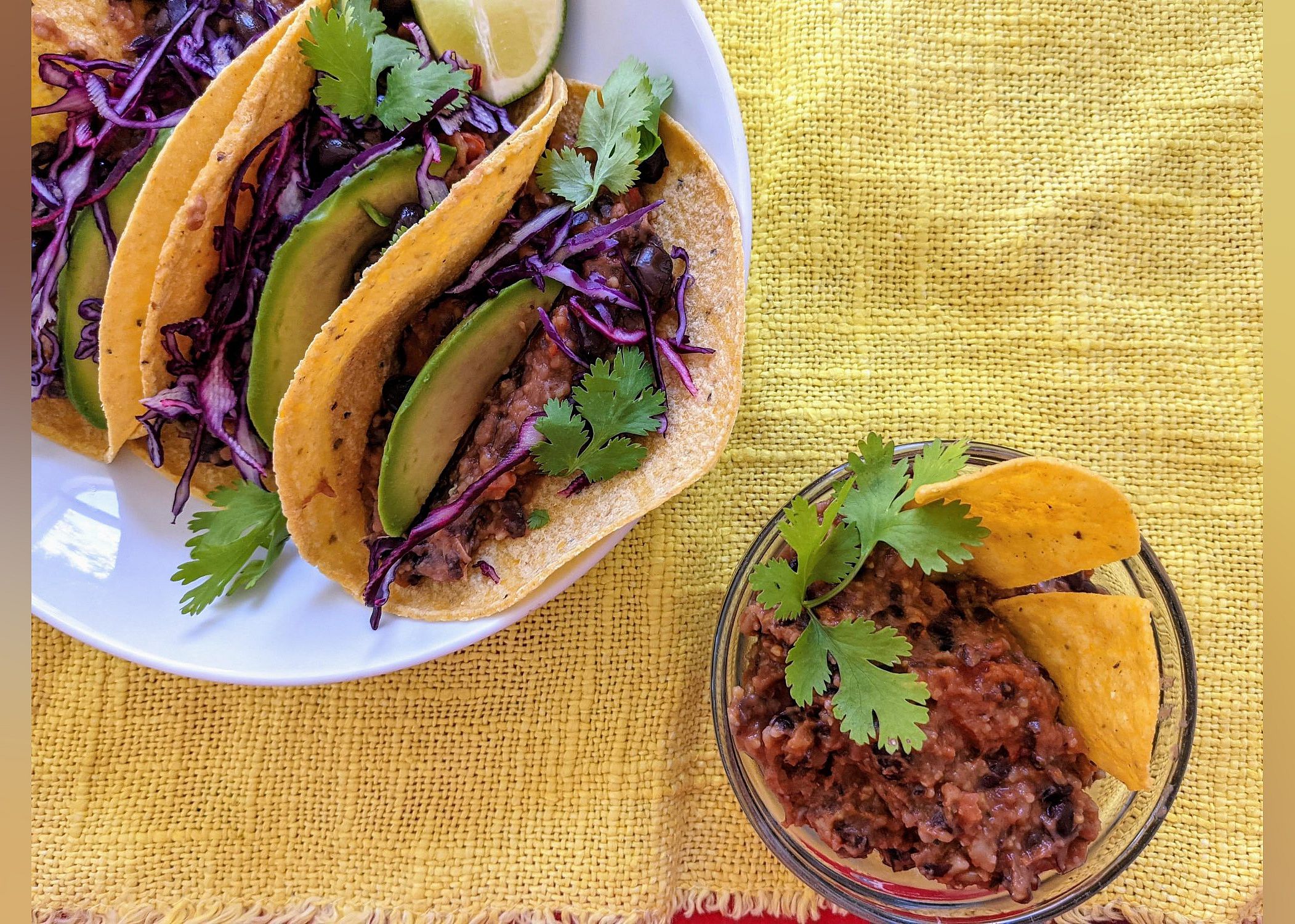 Vegan Bean Taco Filling