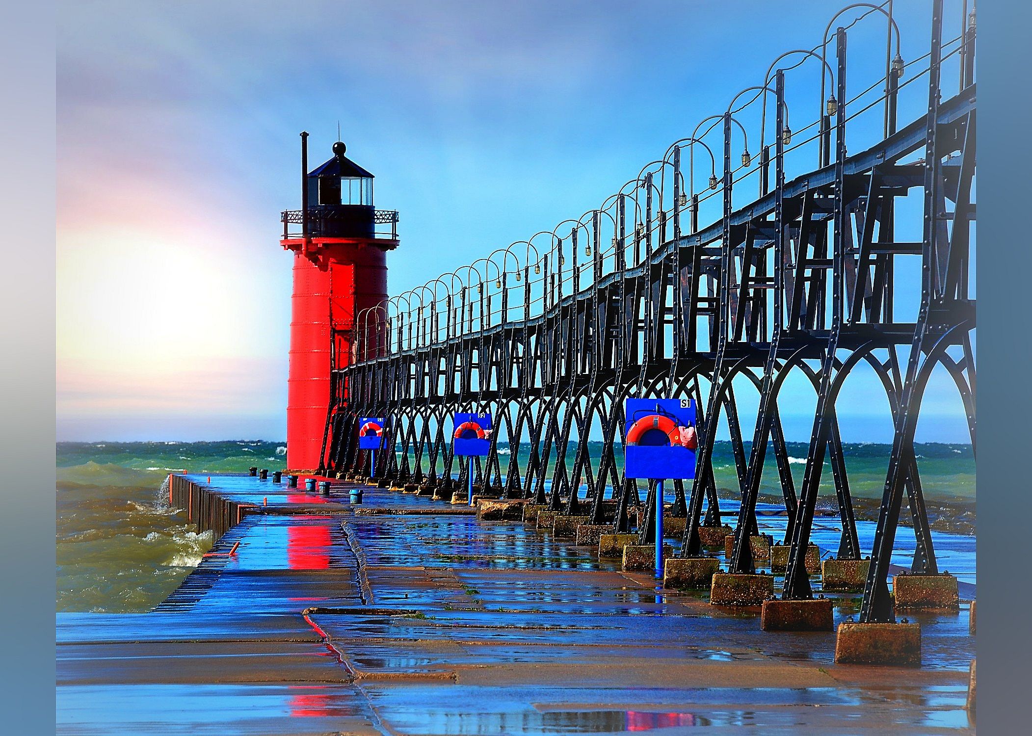 #19. South Haven Lighthouses