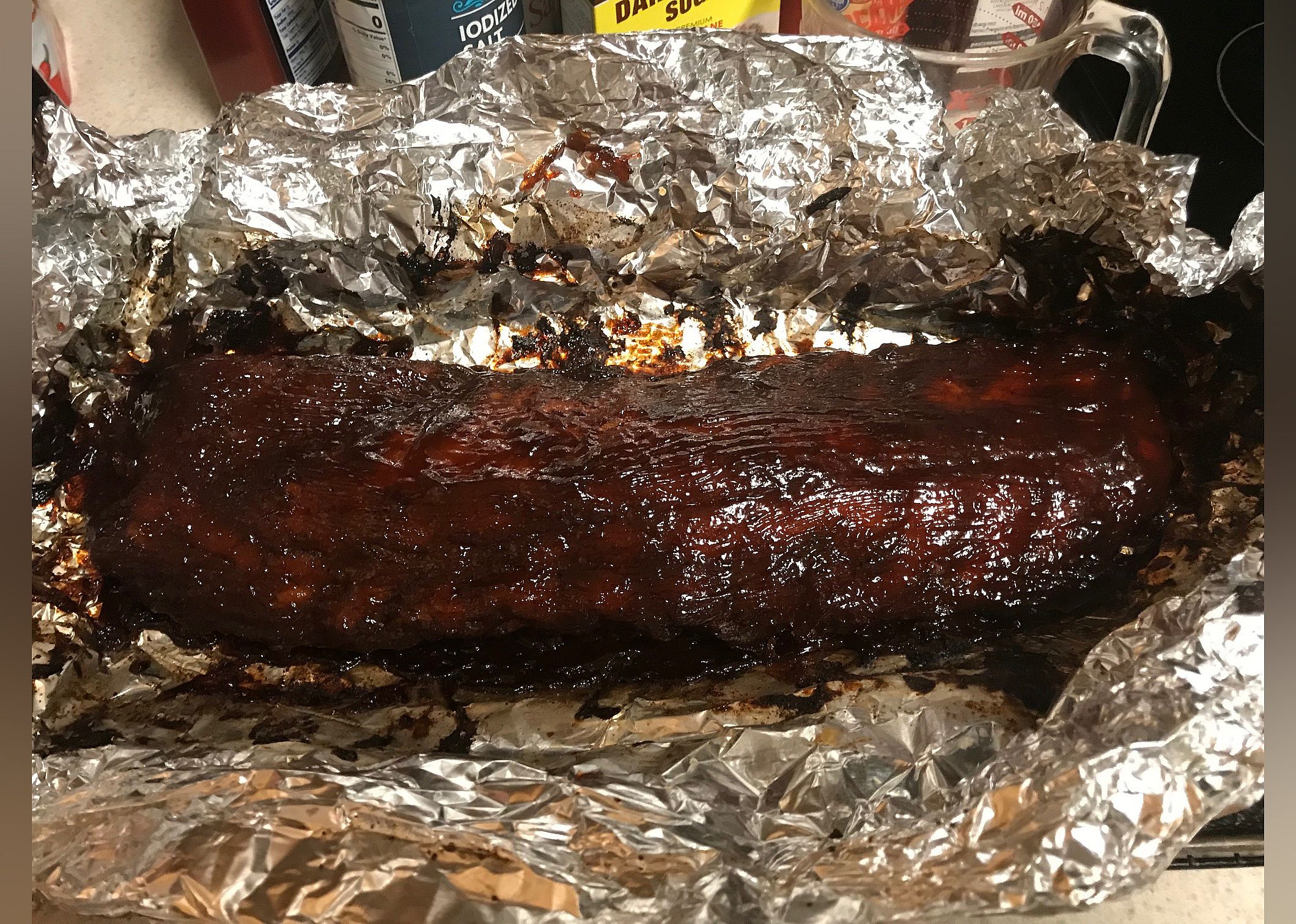 Baked BBQ Baby Back Ribs