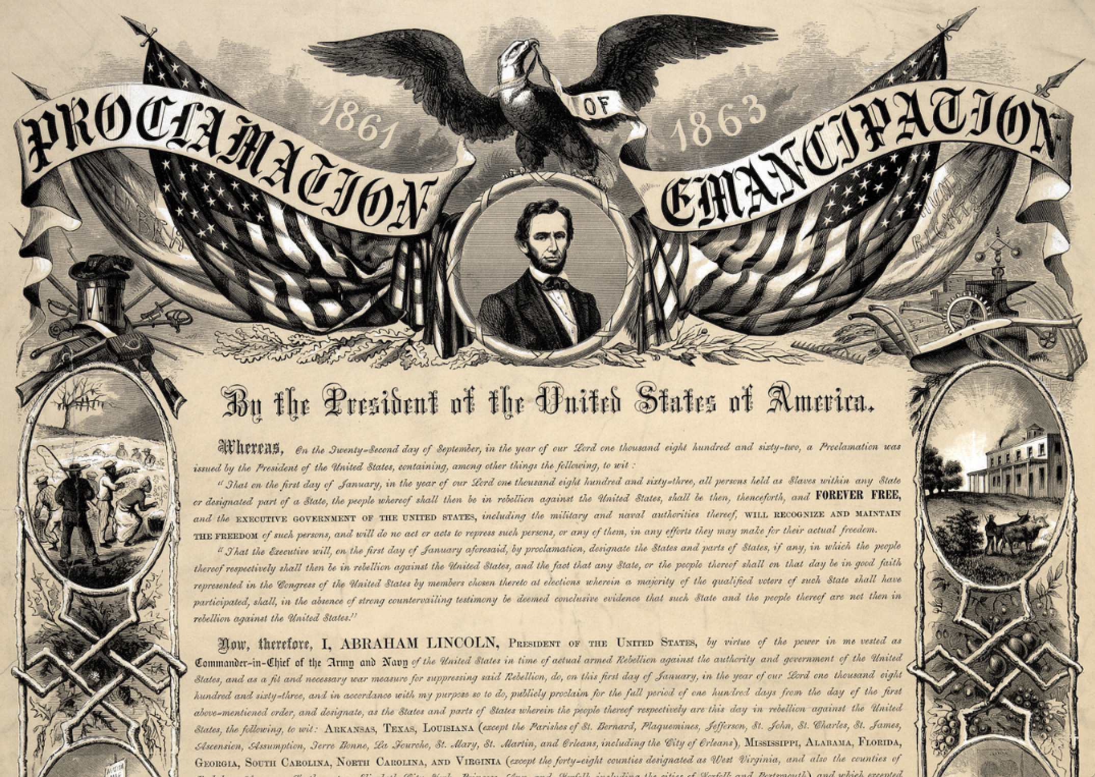 Question #76: What did the Emancipation Proclamation do?