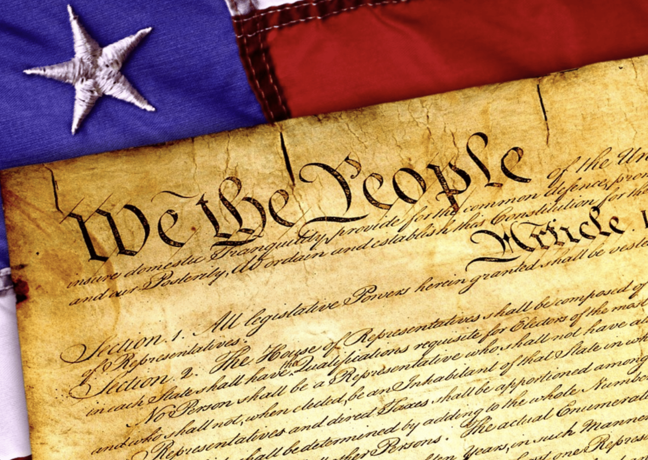 Question #3: The idea of self-government is in the first three words of the Constitution. What are these words?
