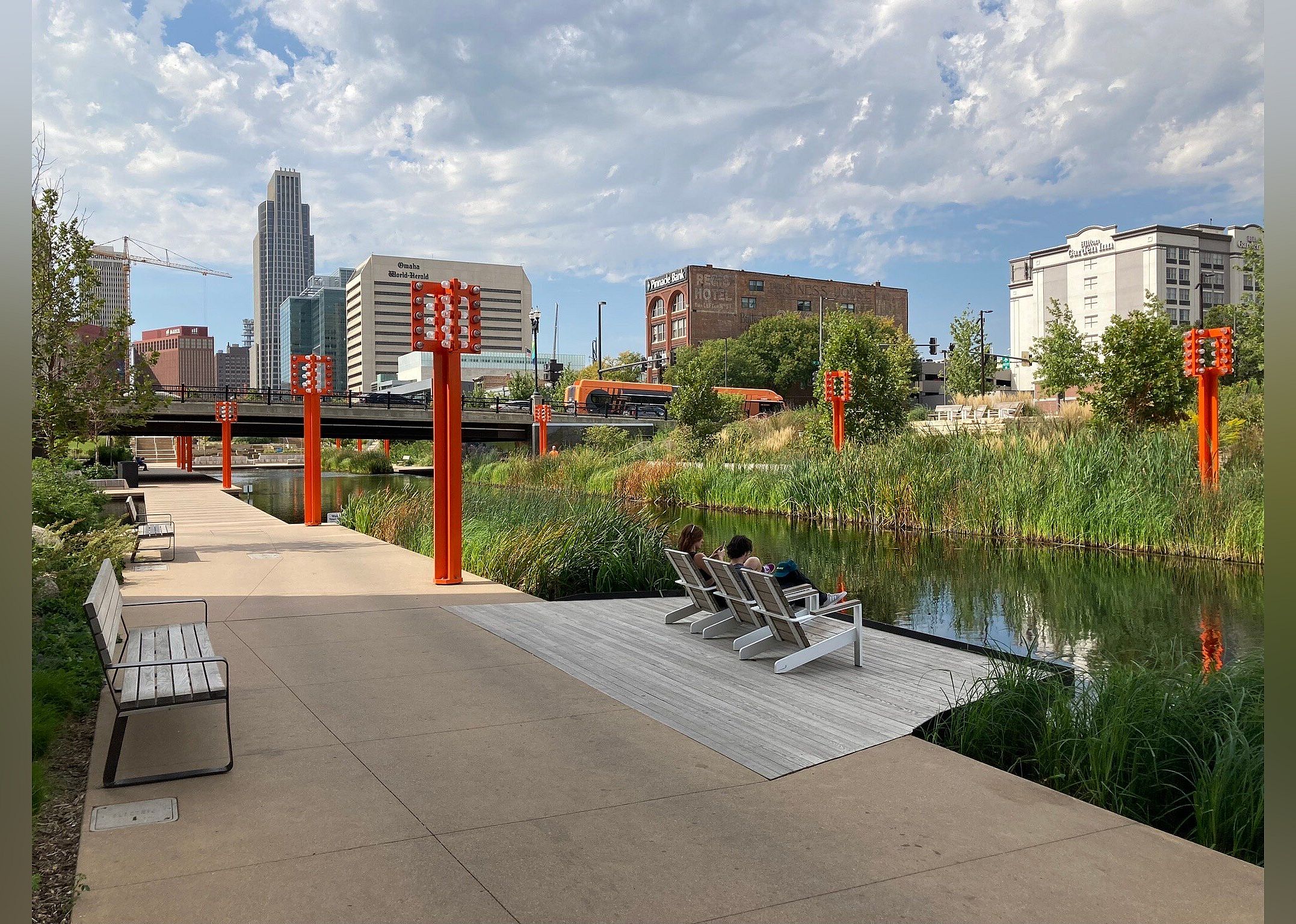 #8. Gene Leahy Mall at The RiverFront