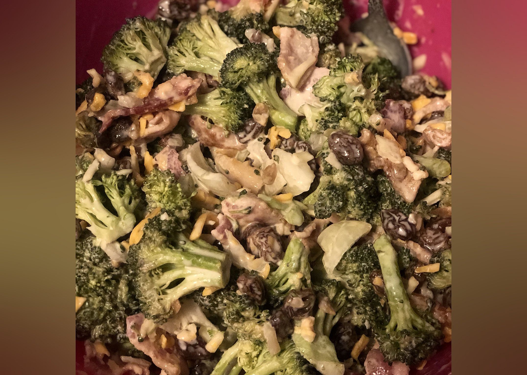 Fresh Broccoli Salad