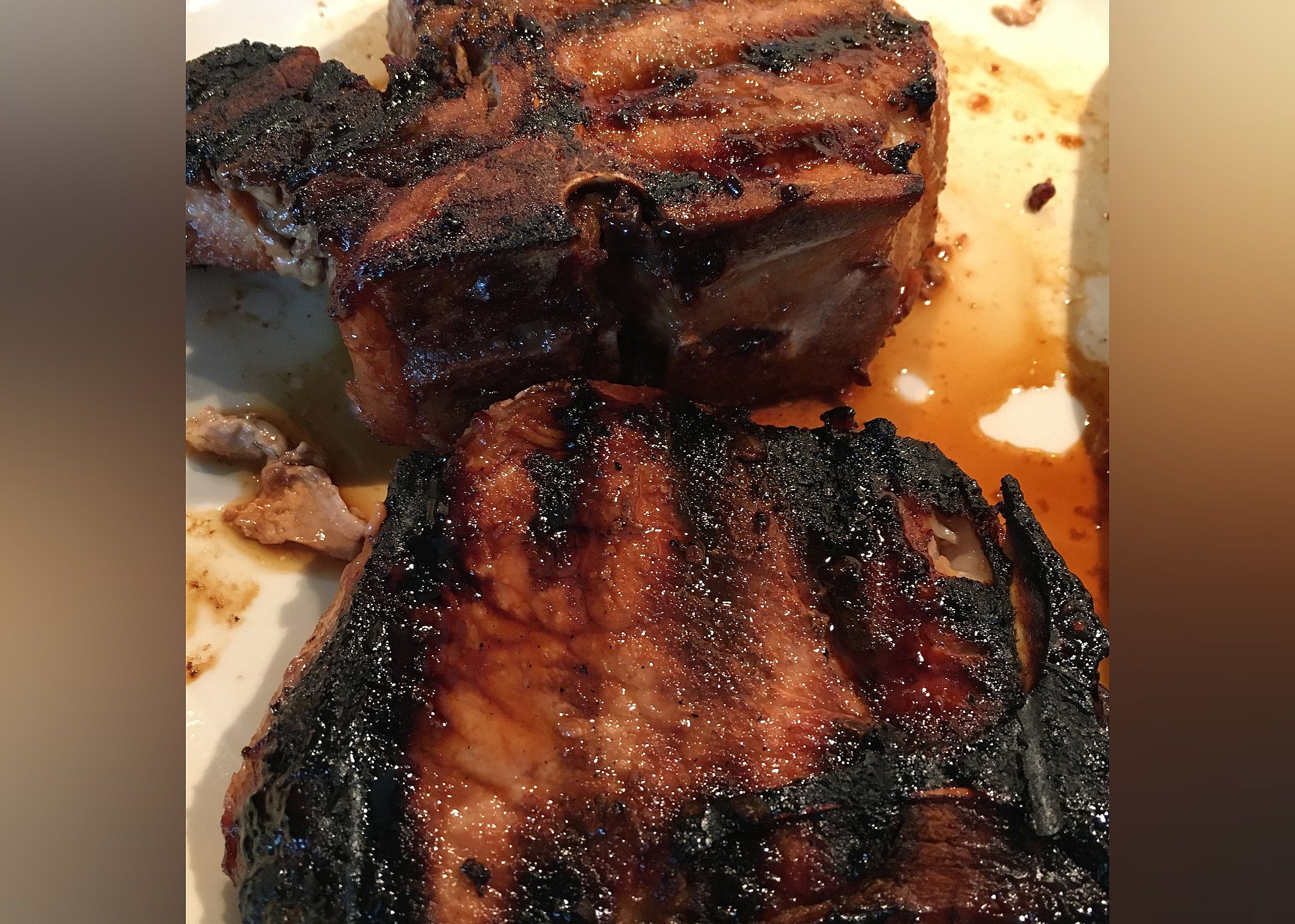 Grilled Pork Loin Chops