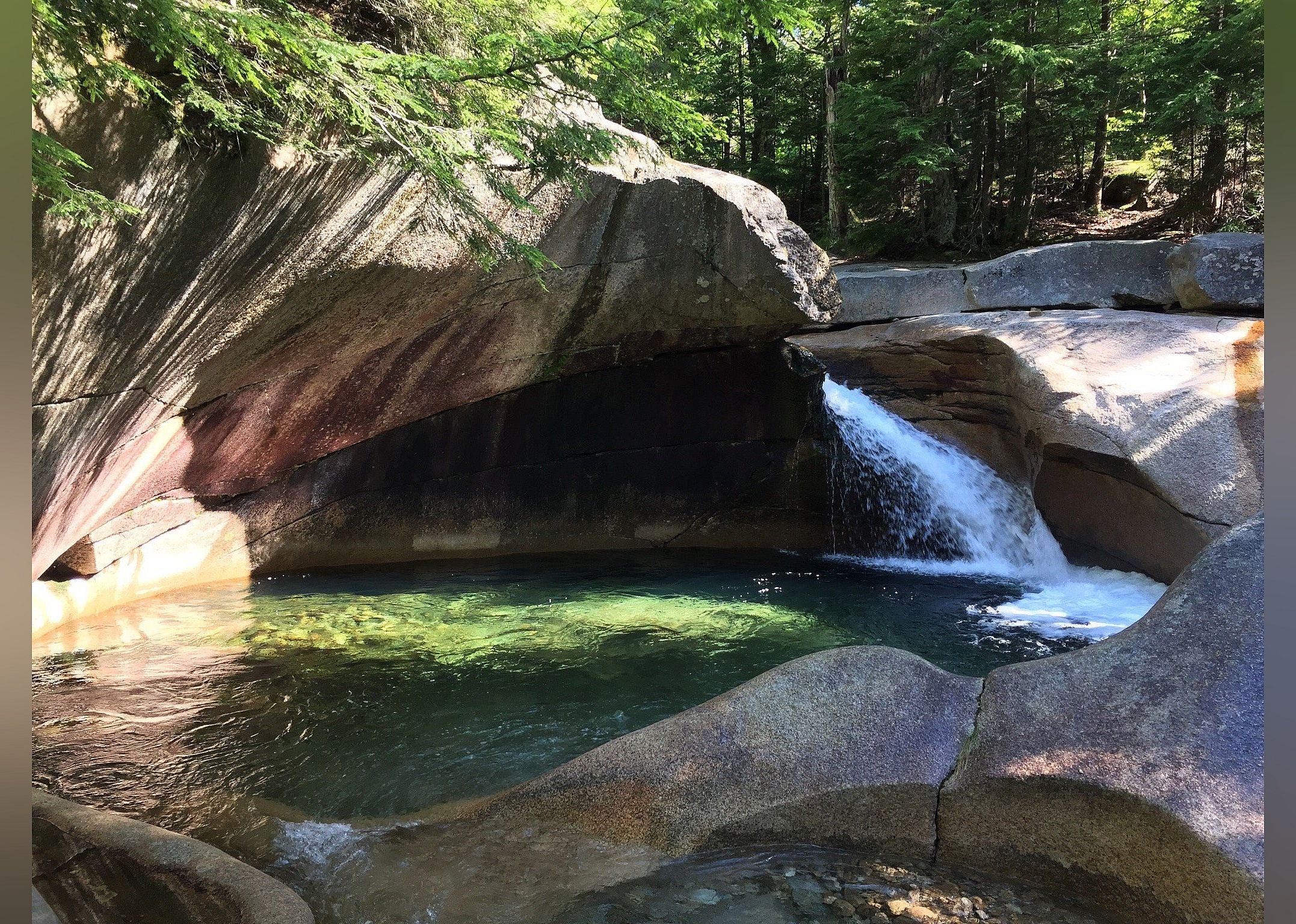 #6. The Basin at Franconia Notch State Park