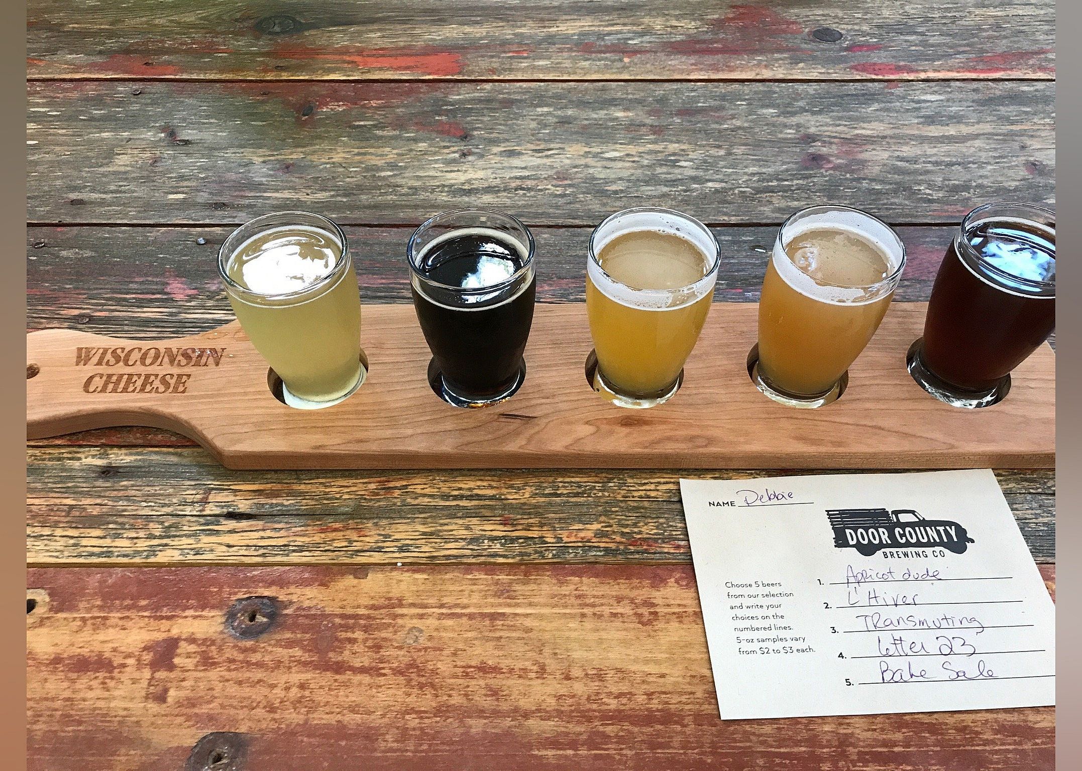 #7. Door County Brewing Co.