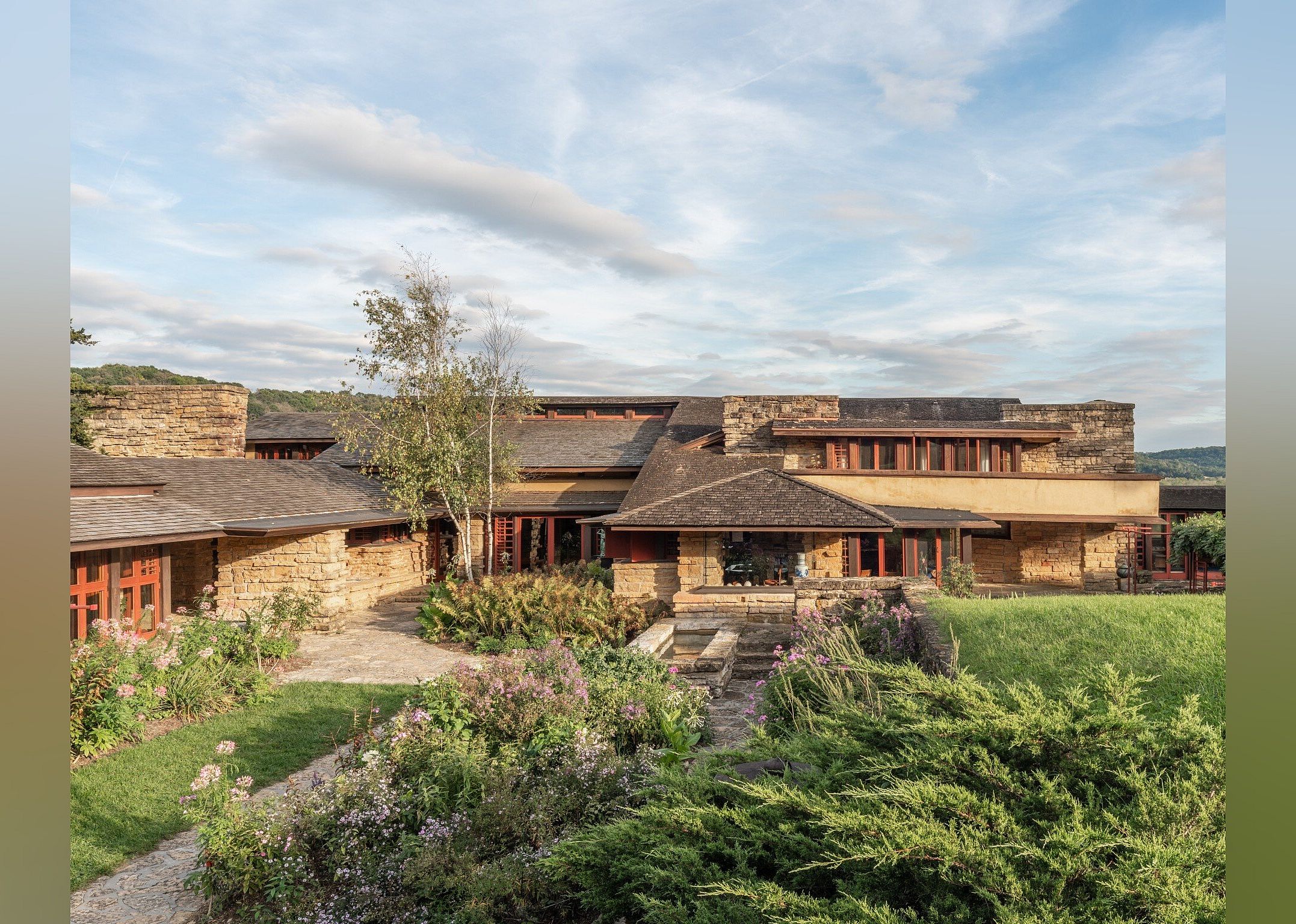 #1. Taliesin Preservation - Frank Lloyd Wright Visitor Center