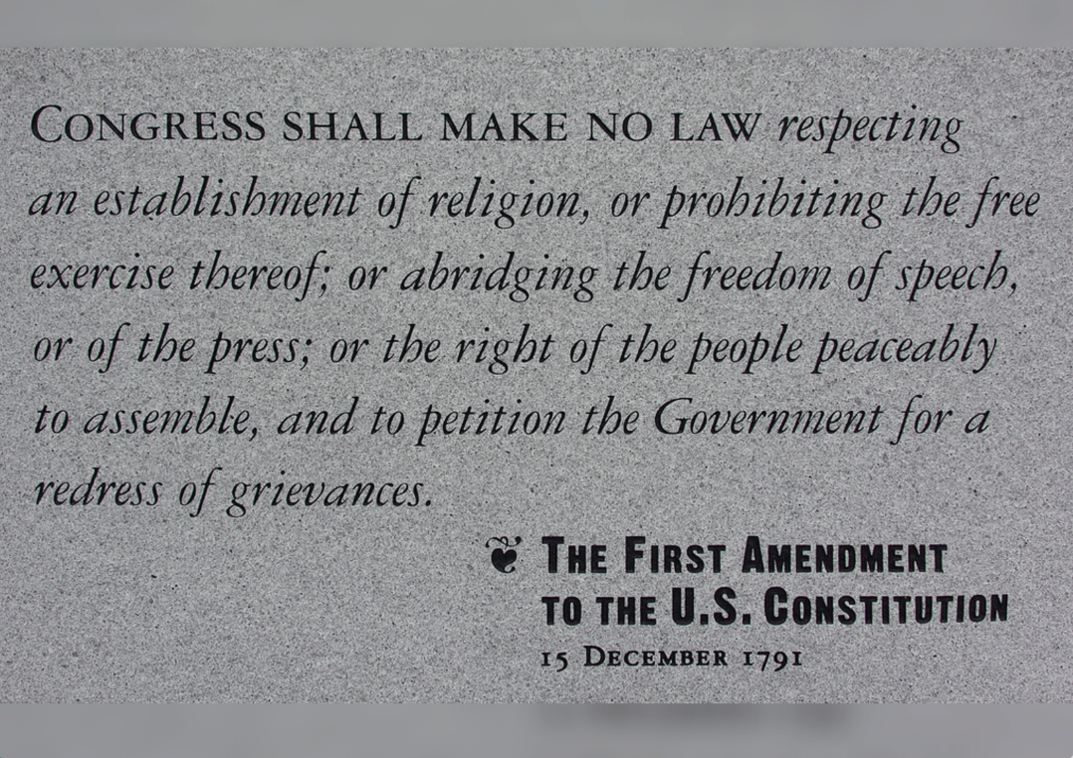 Question #2: What does the Constitution do?