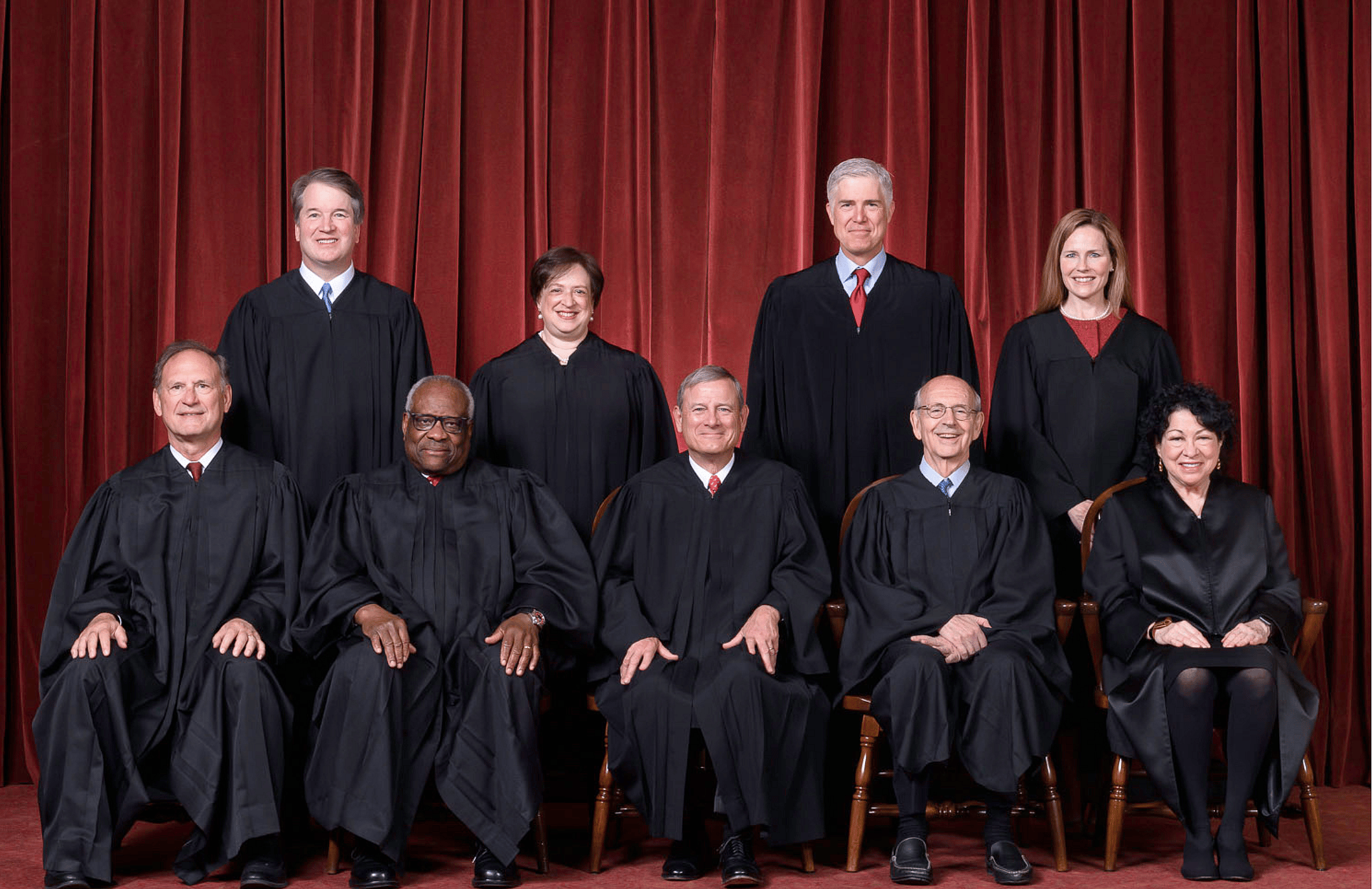 Question #39: How many justices are on the Supreme Court?