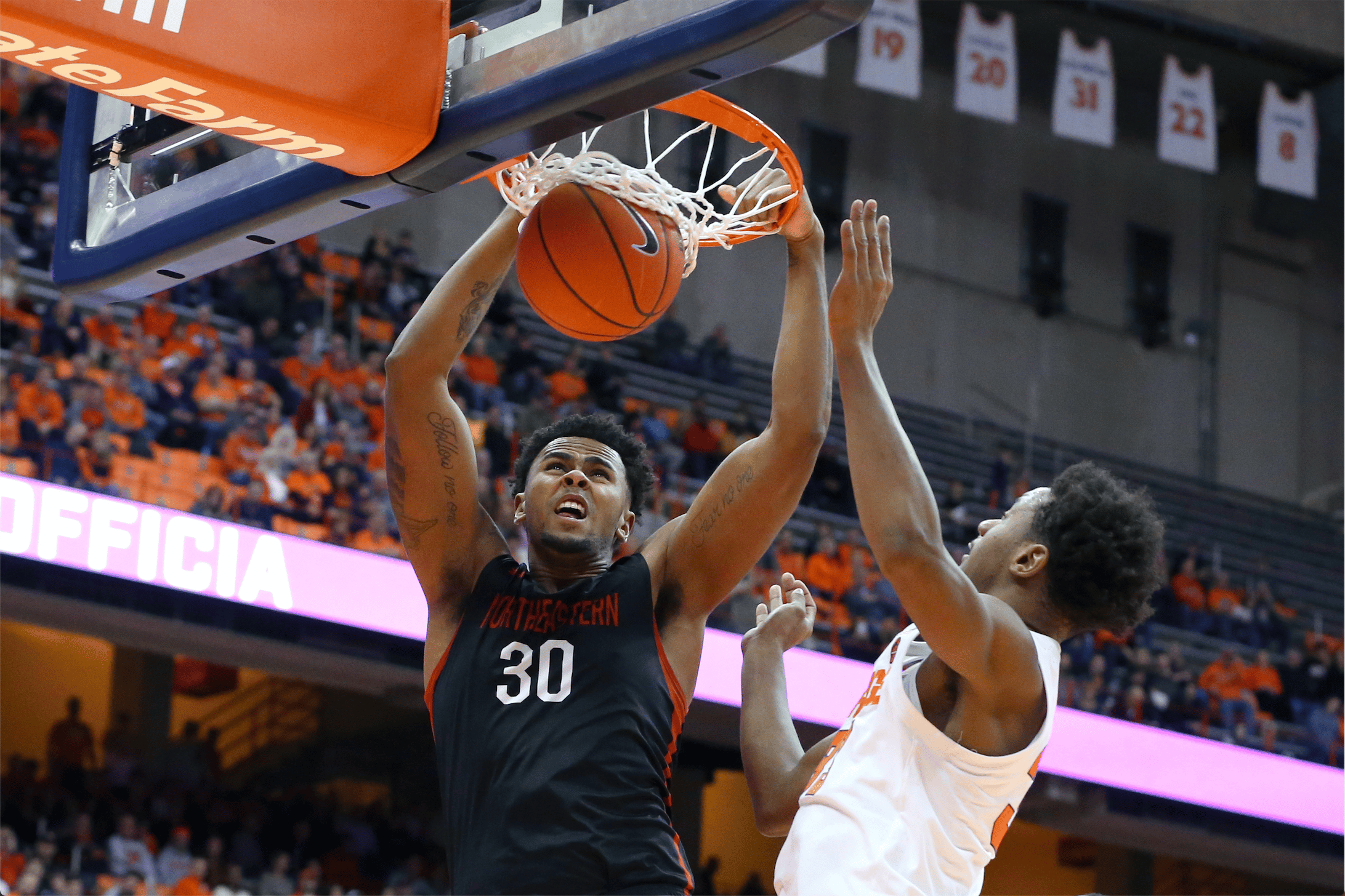 Kansas (4) vs. Northeastern (13)