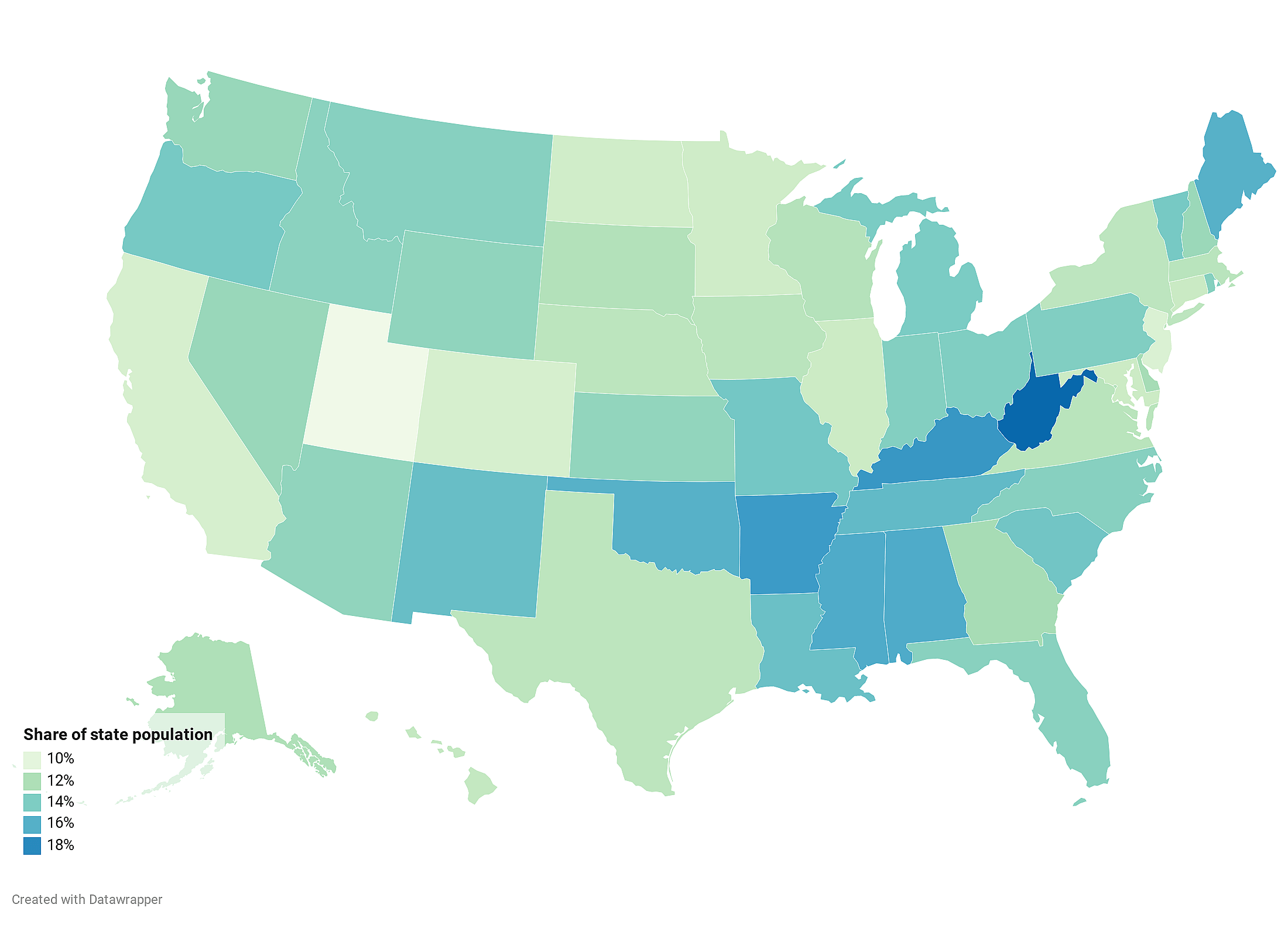 Disabled population: Demographics