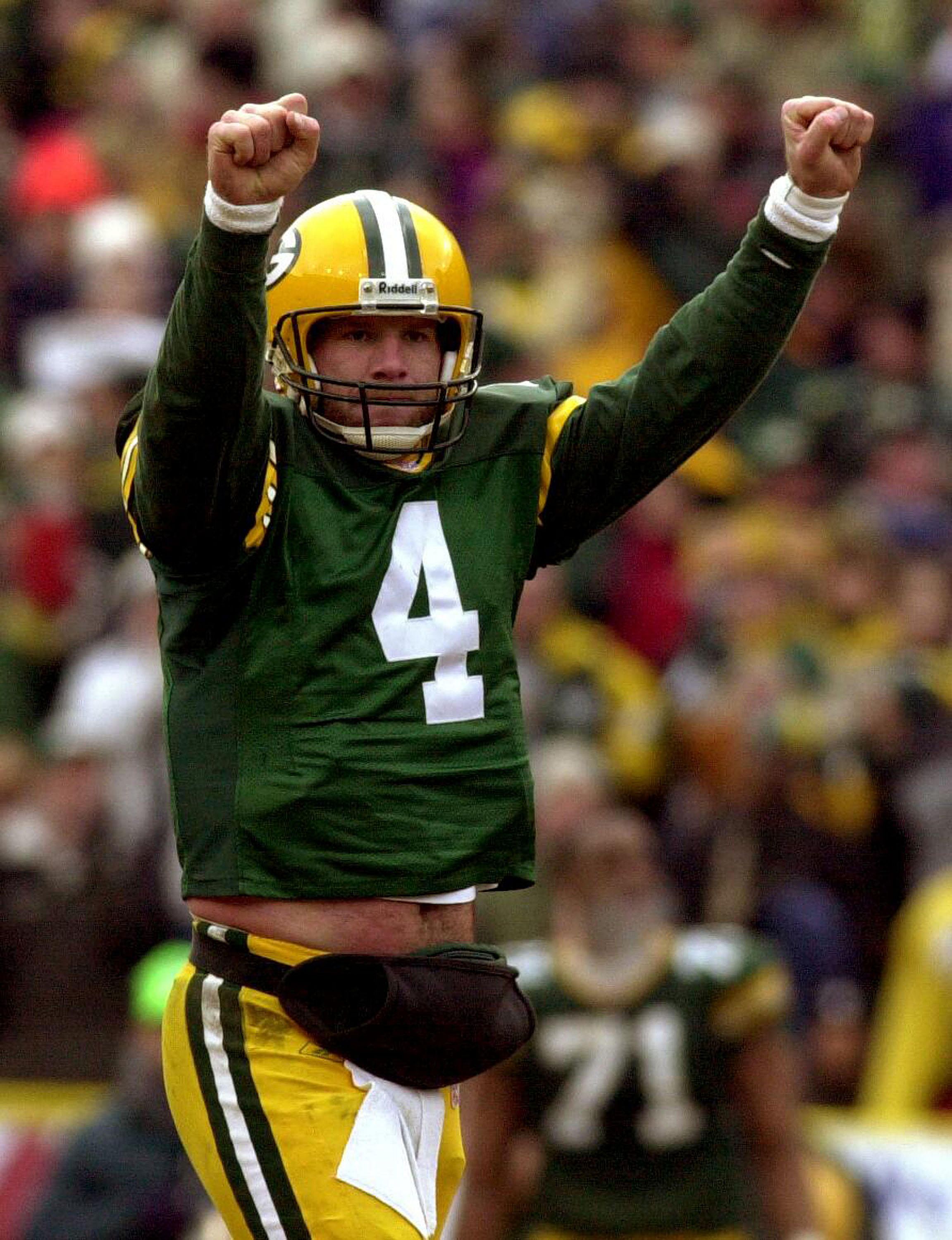 #45. Brett Favre, Green Bay Packers