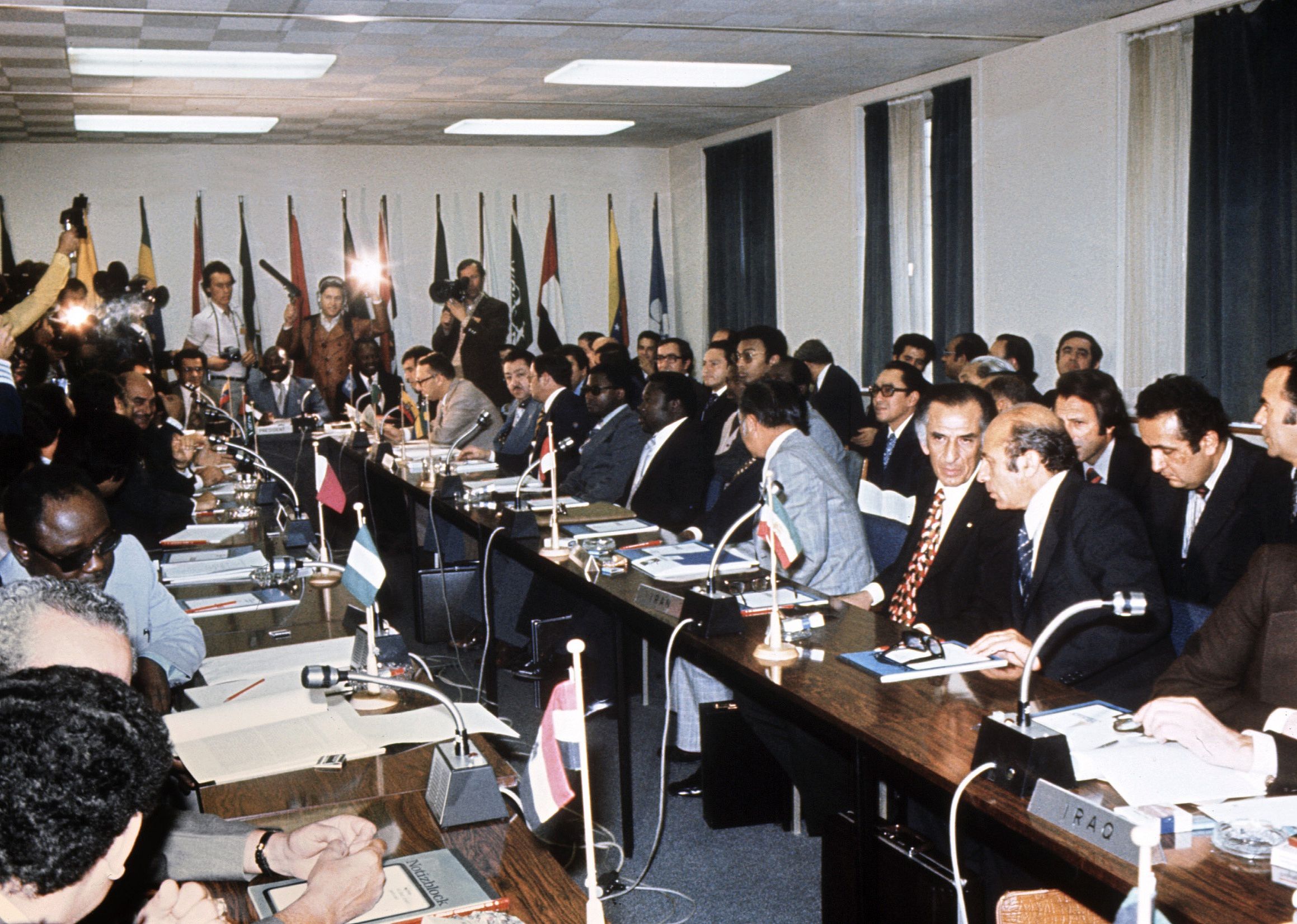 1974: OPEC embargo causes oil prices to skyrocket