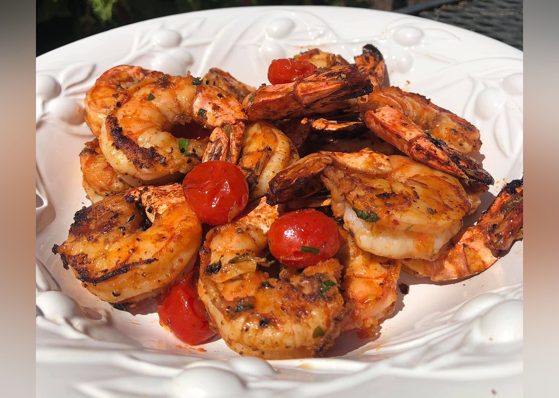 Grilled Marinated Shrimp