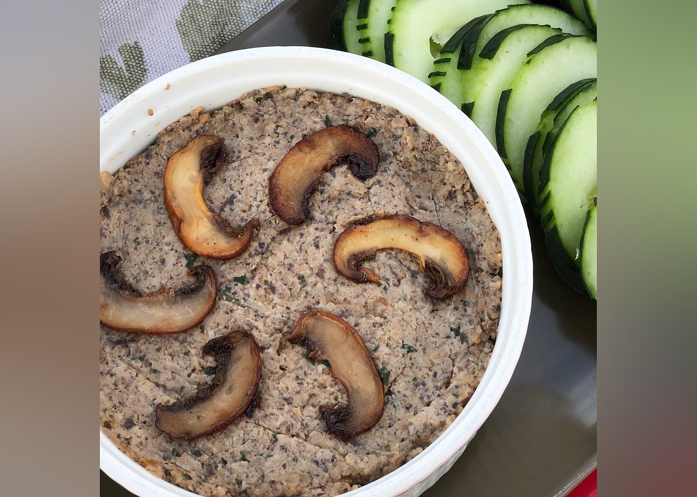 Exotic Mushroom and Walnut Pate