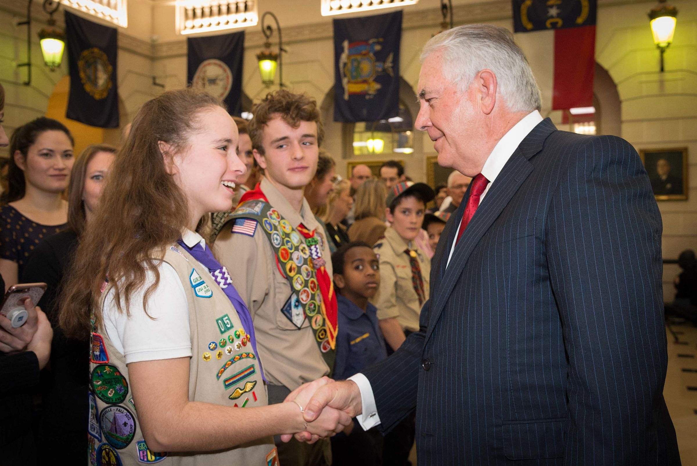 The Girl Scouts sued the Boy Scouts