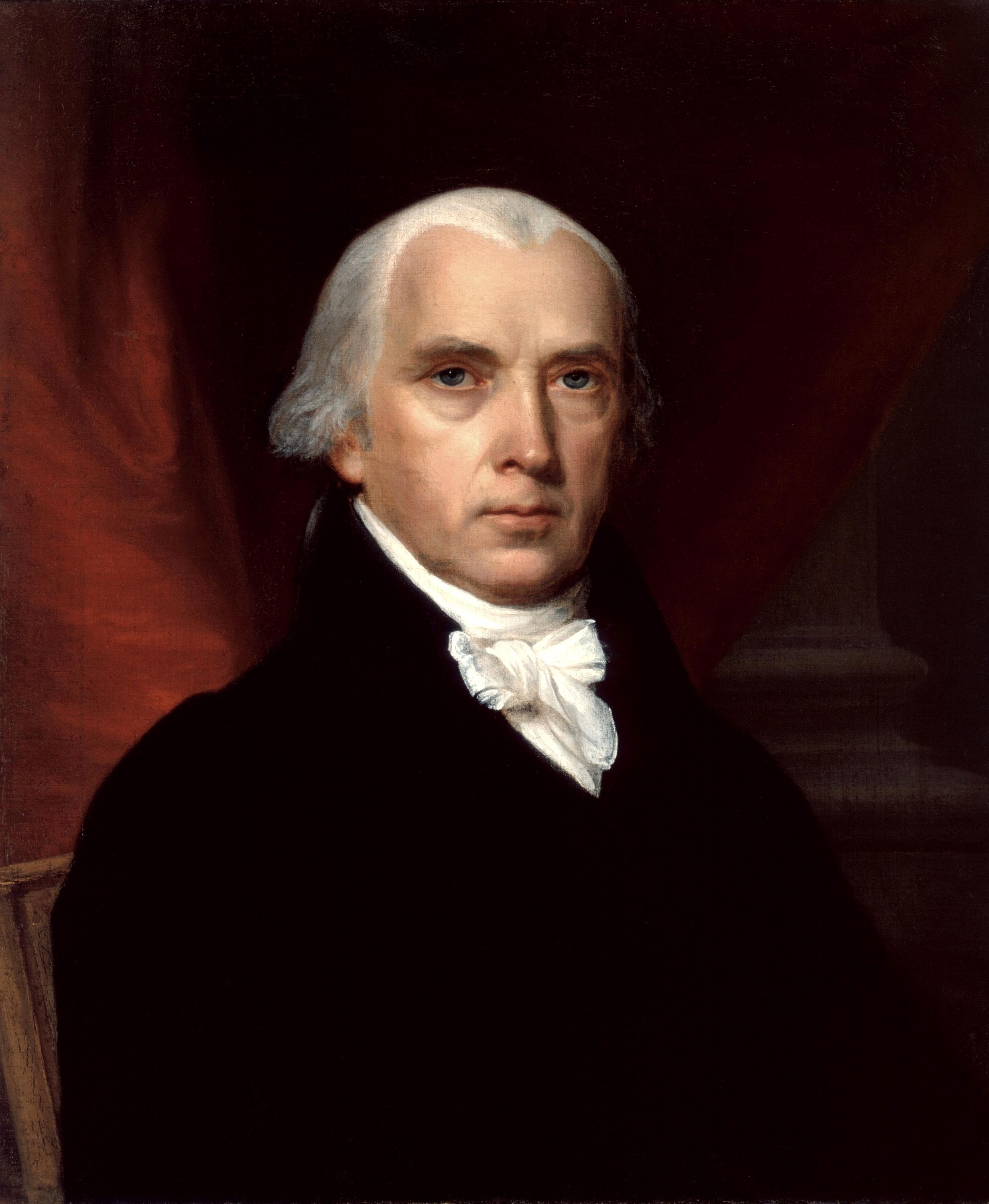 #38. 1812 election: James Madison vs. De Witt Clinton