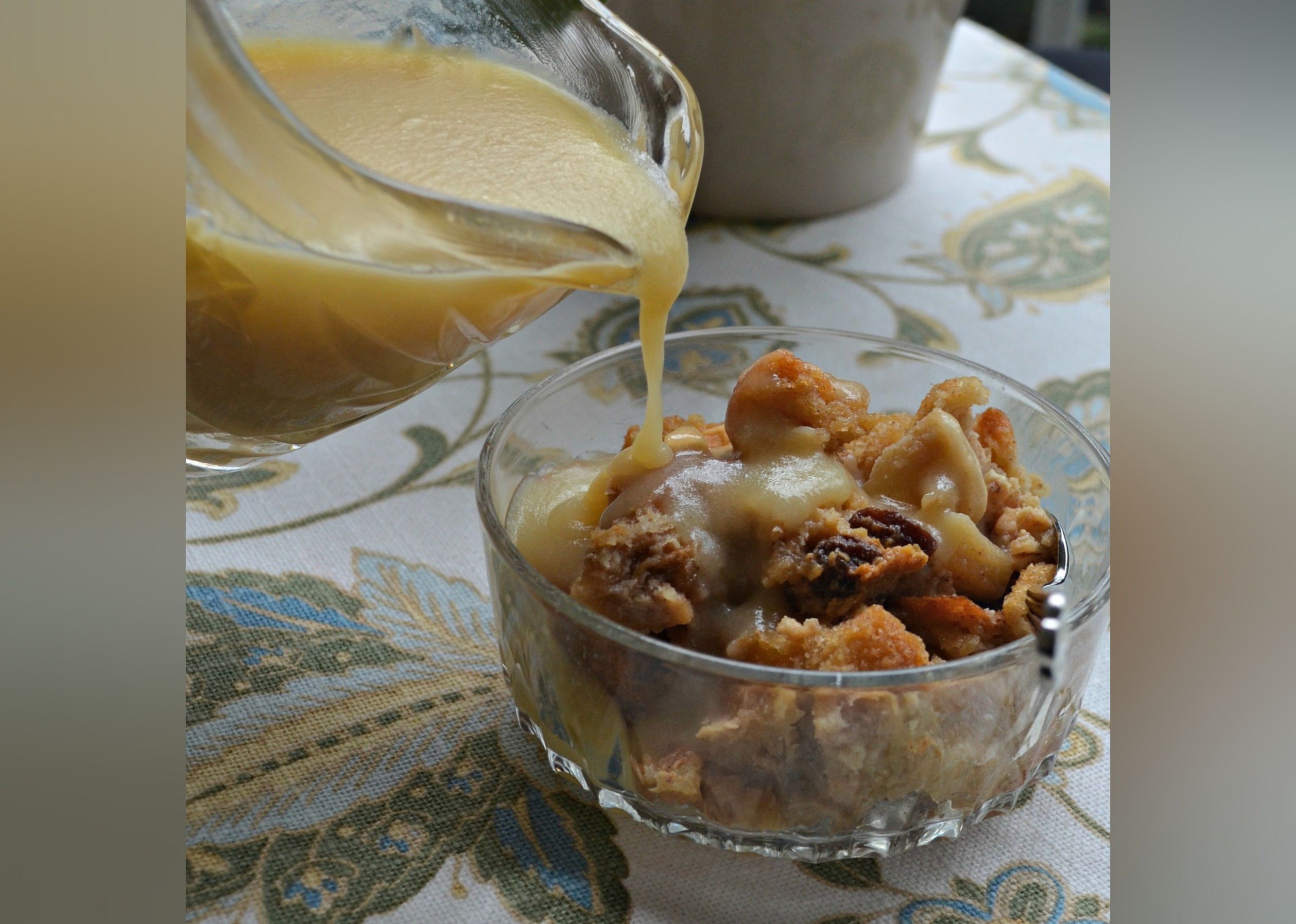 Gramma's Apple Bread Pudding