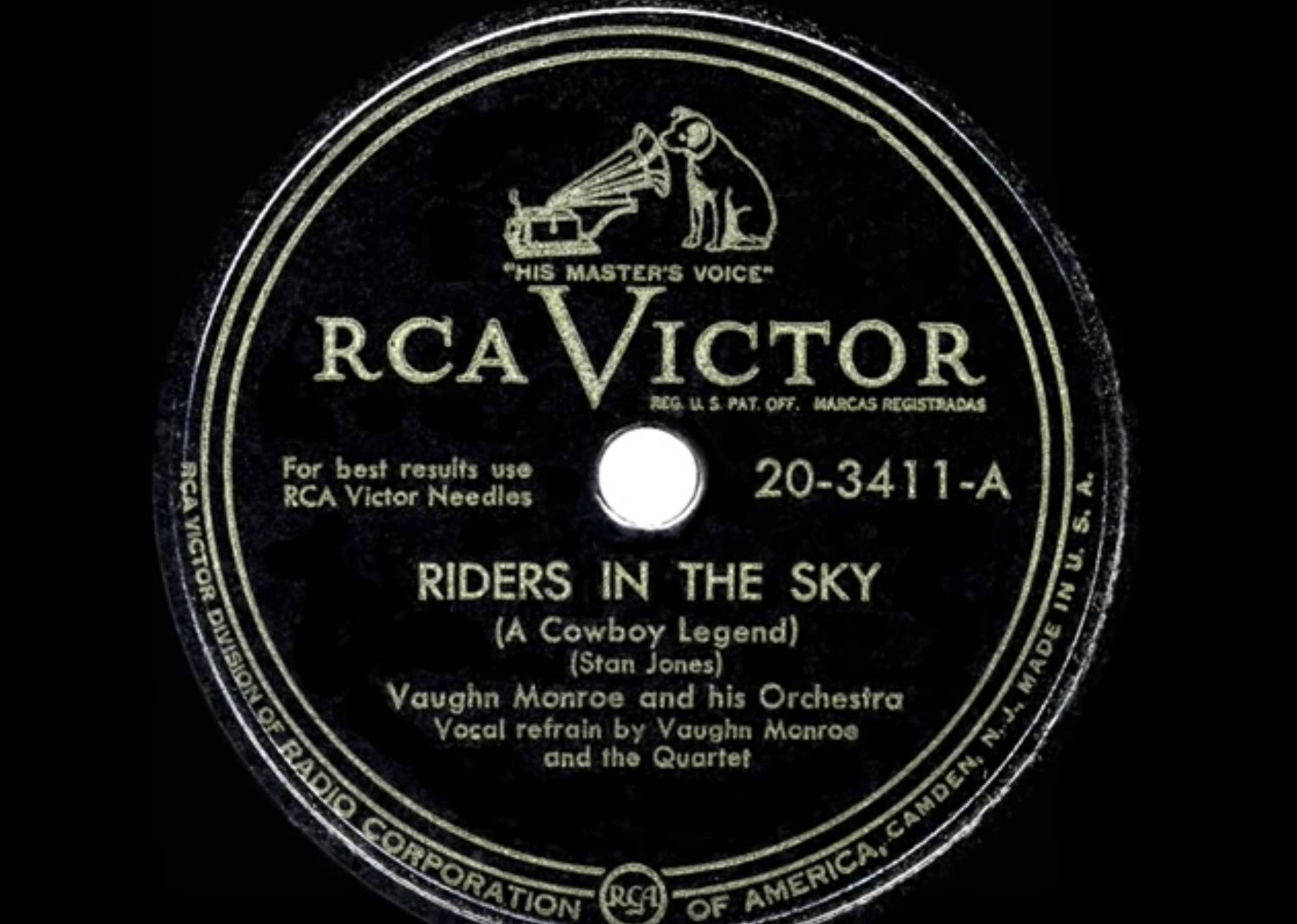 1949: 'Riders in the Sky' by Vaughn Monroe Orchestra