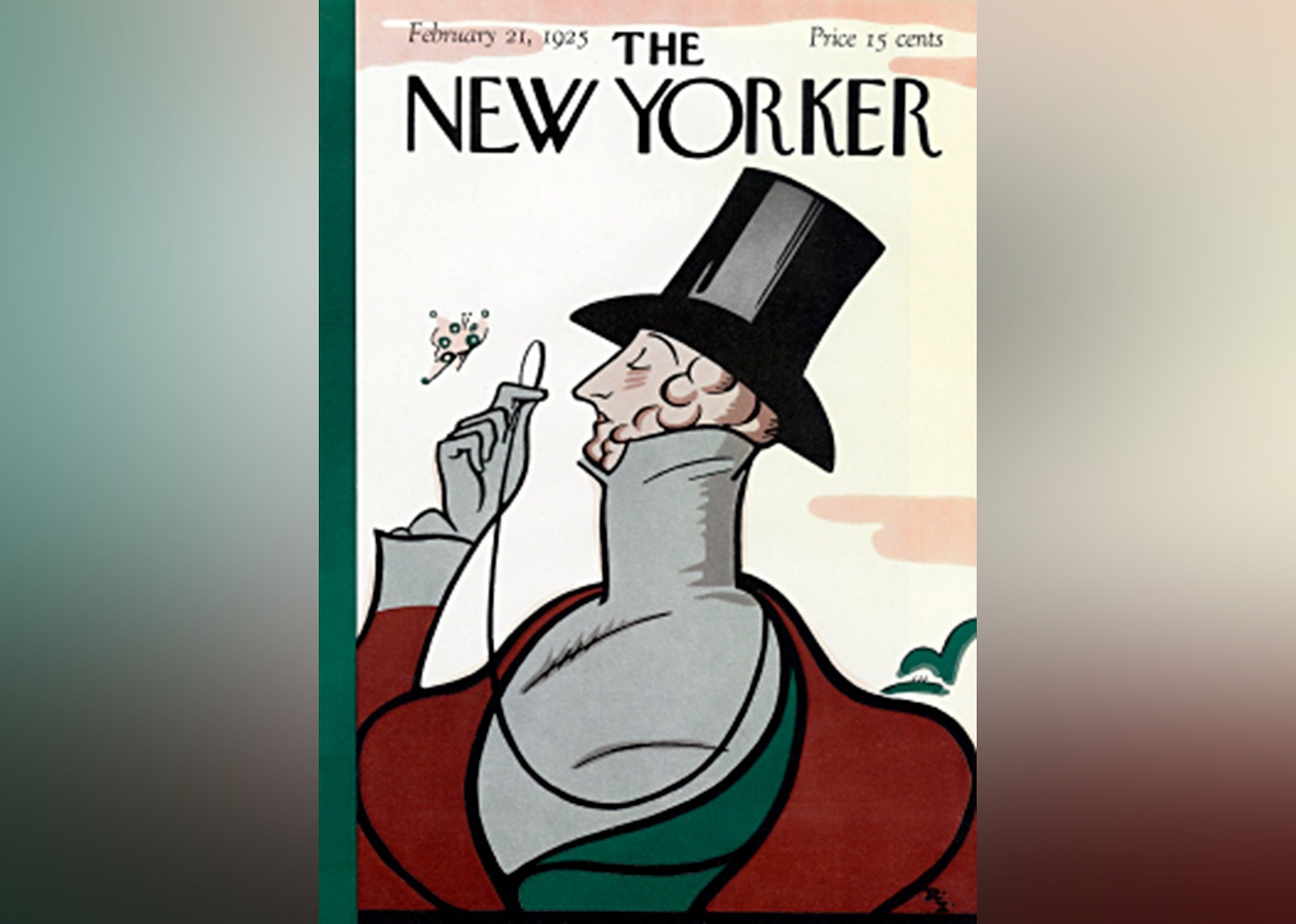 1925: The New Yorker begins publication