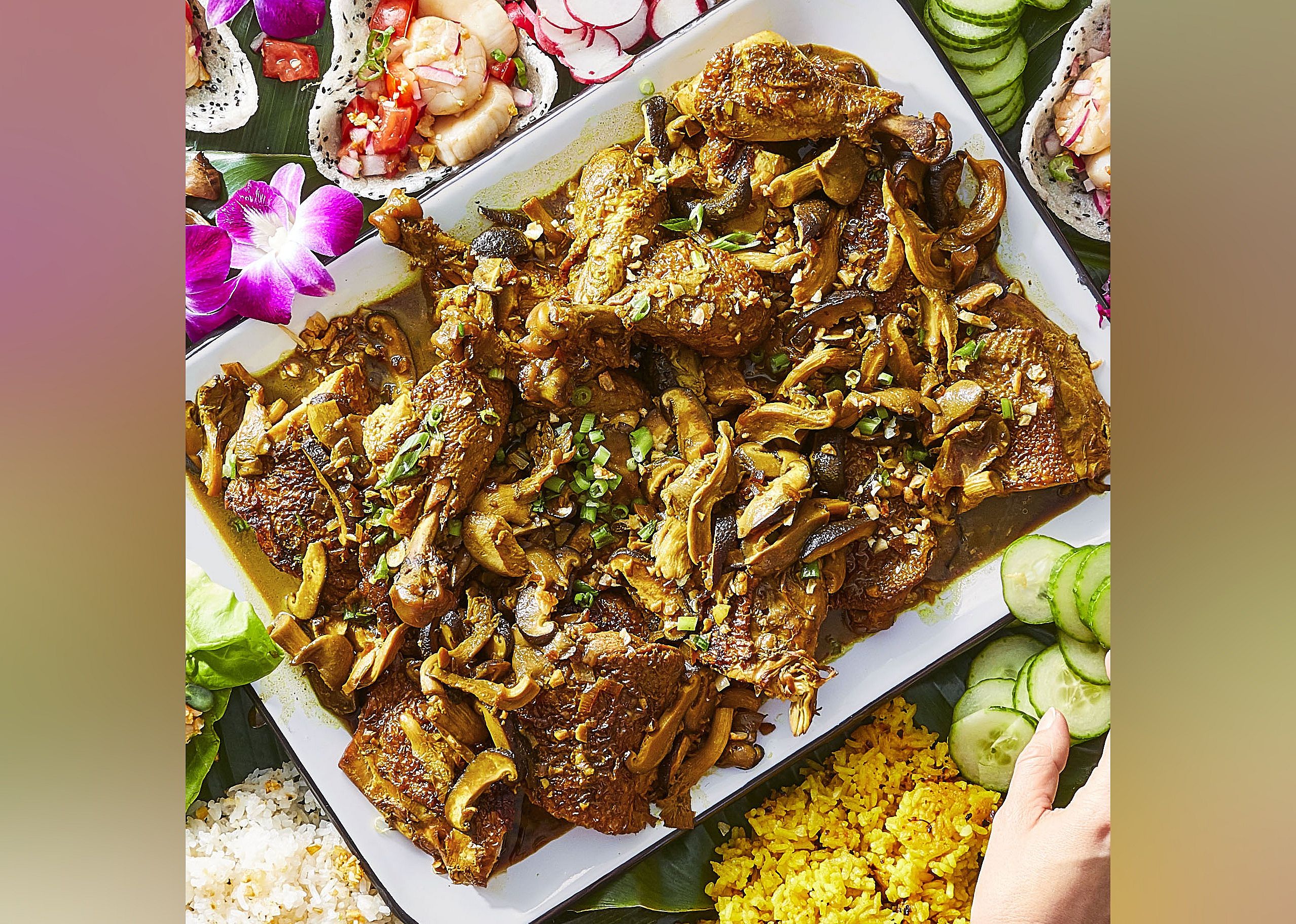 Chicken Adobo with Coconut Milk (Adobo sa Gata)