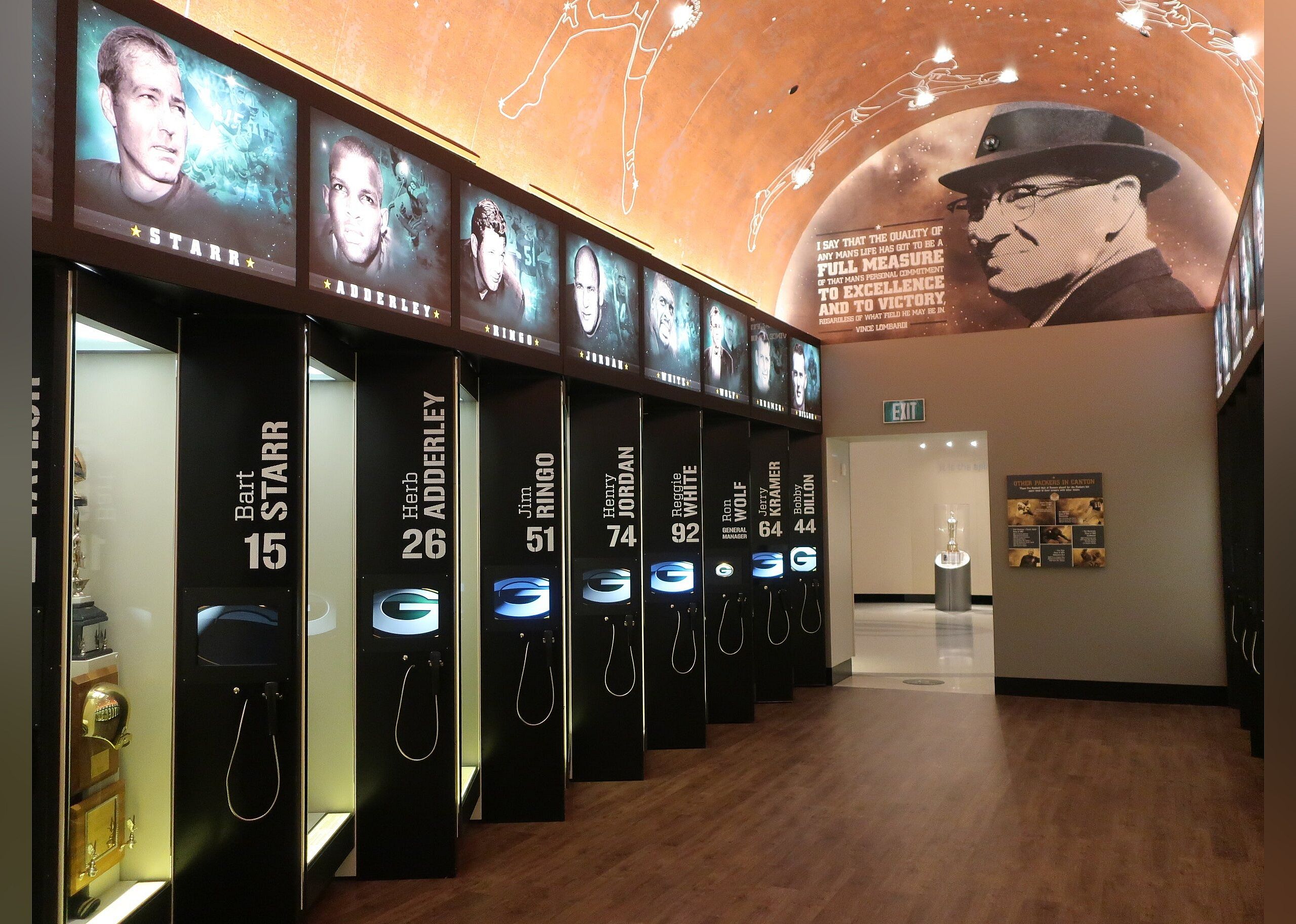 #10. Green Bay Packers Hall of Fame