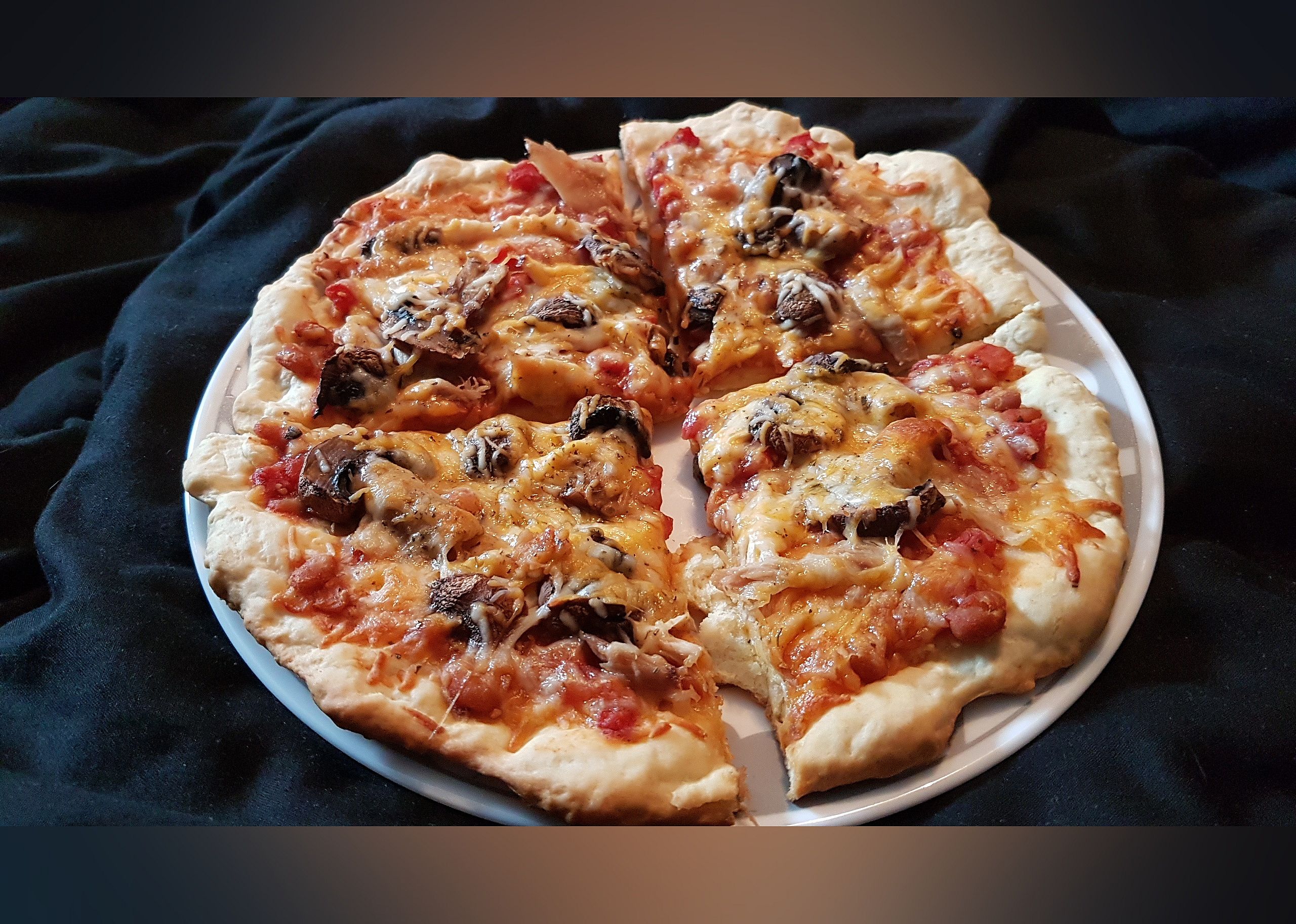 No-Yeast Pizza Crust