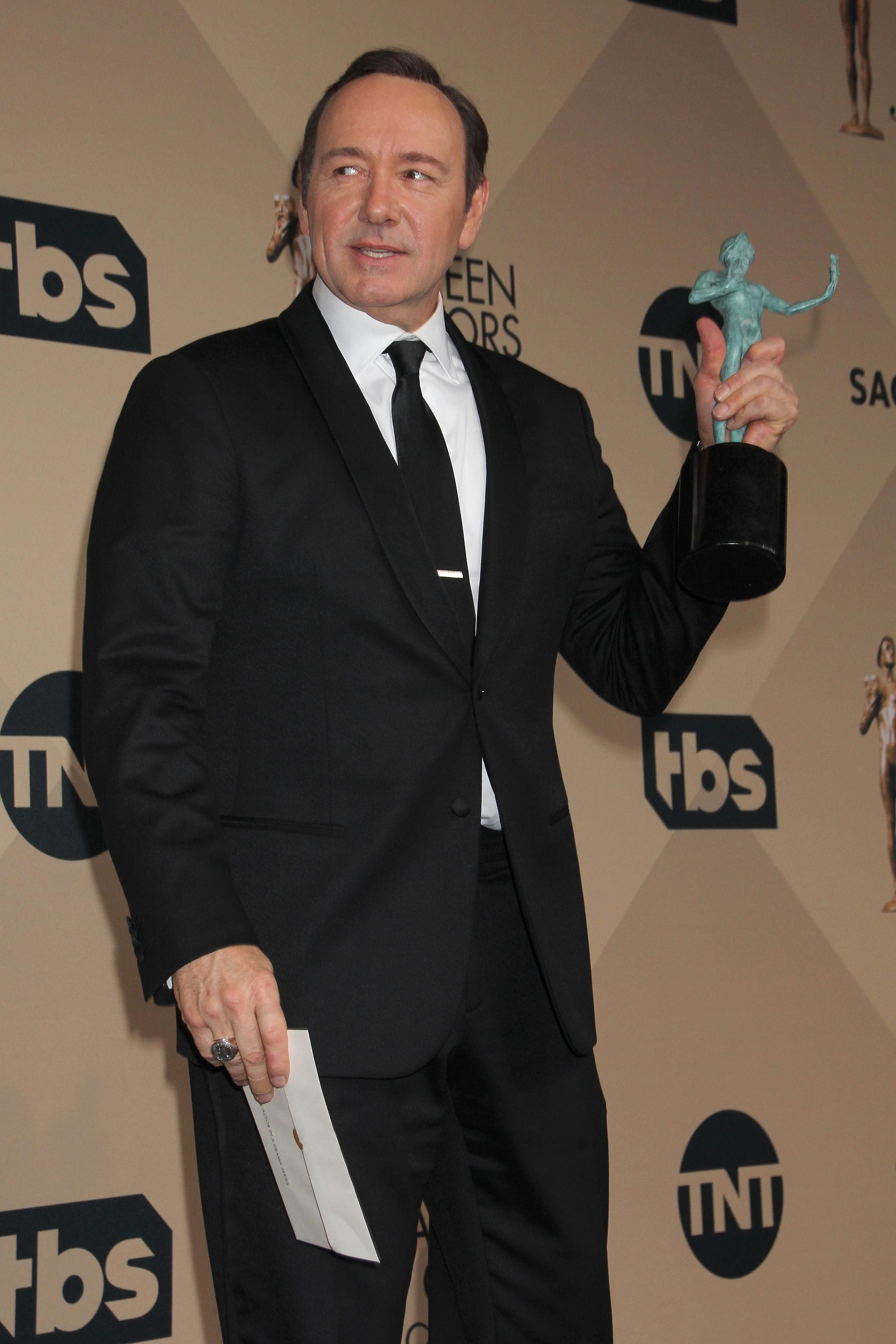 #10. Kevin Spacey (tie)