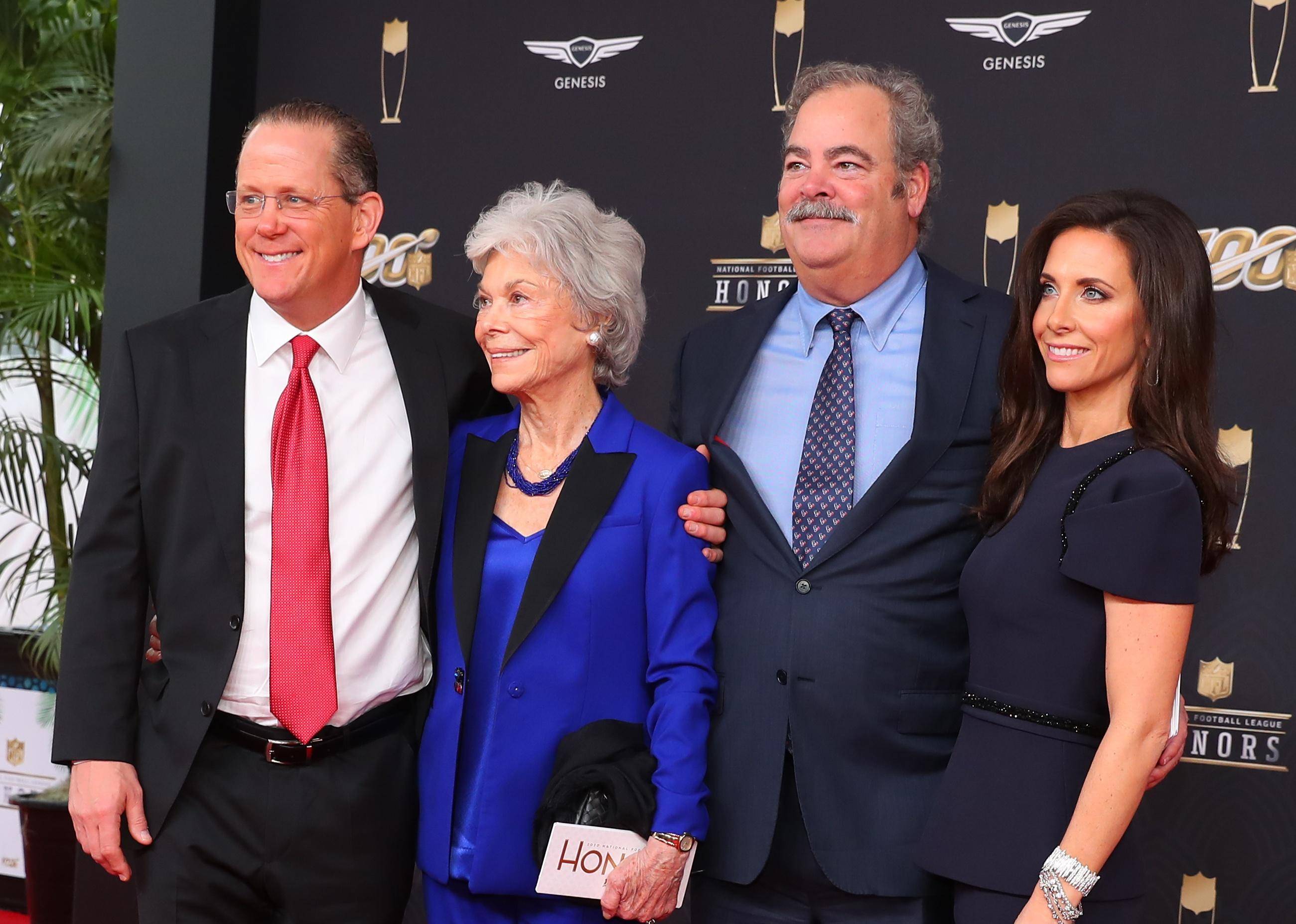 Houston Texans: Janice McNair and family
