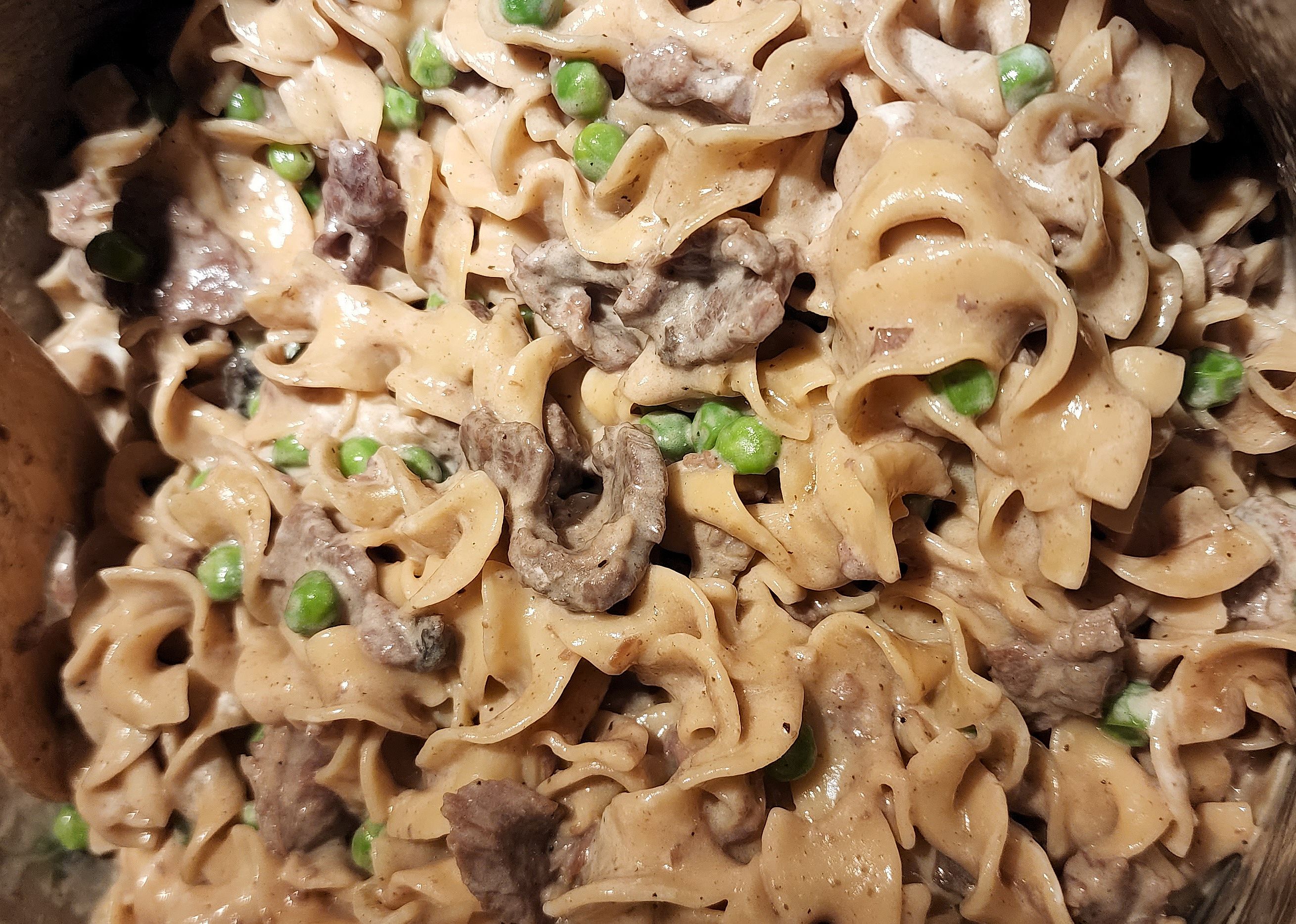 Beef Stroganoff for Instant Pot
