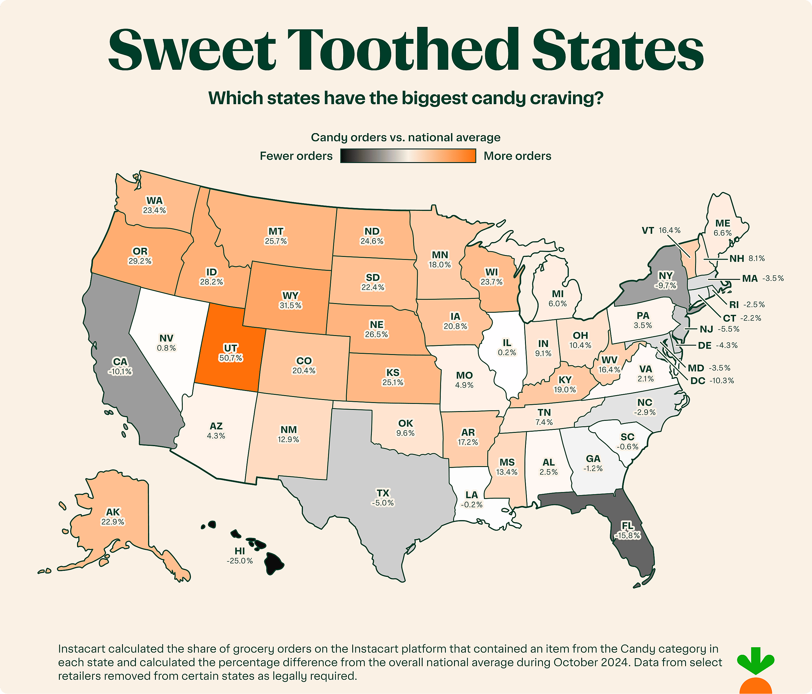 Candy Hotspots: How Does Colorado Rank?